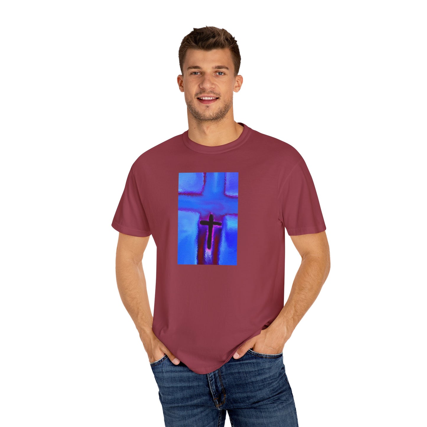 “Take Flight - Spiritual Art Unisex Dyed T-Shirt – Comfort Colors 1717"