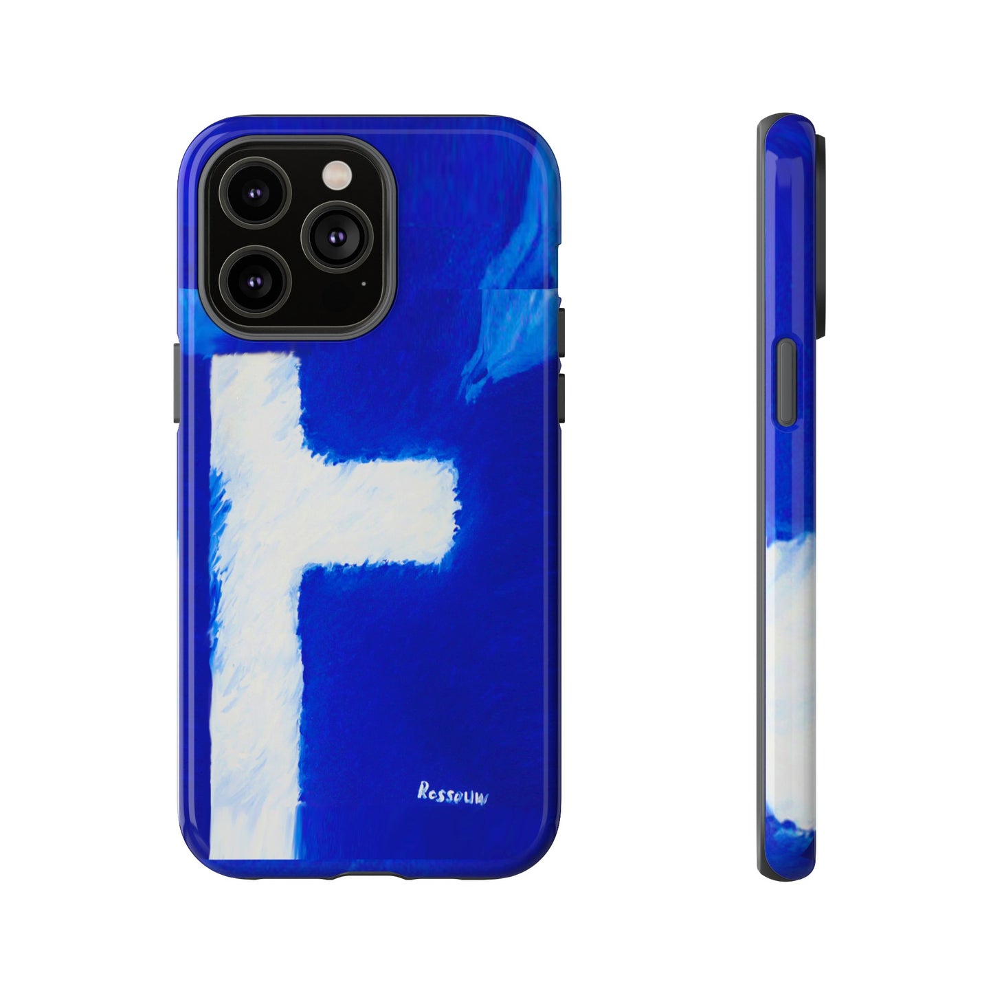 "Shadow Self - Premium Dual Layer Phone Case - Divine Cross"