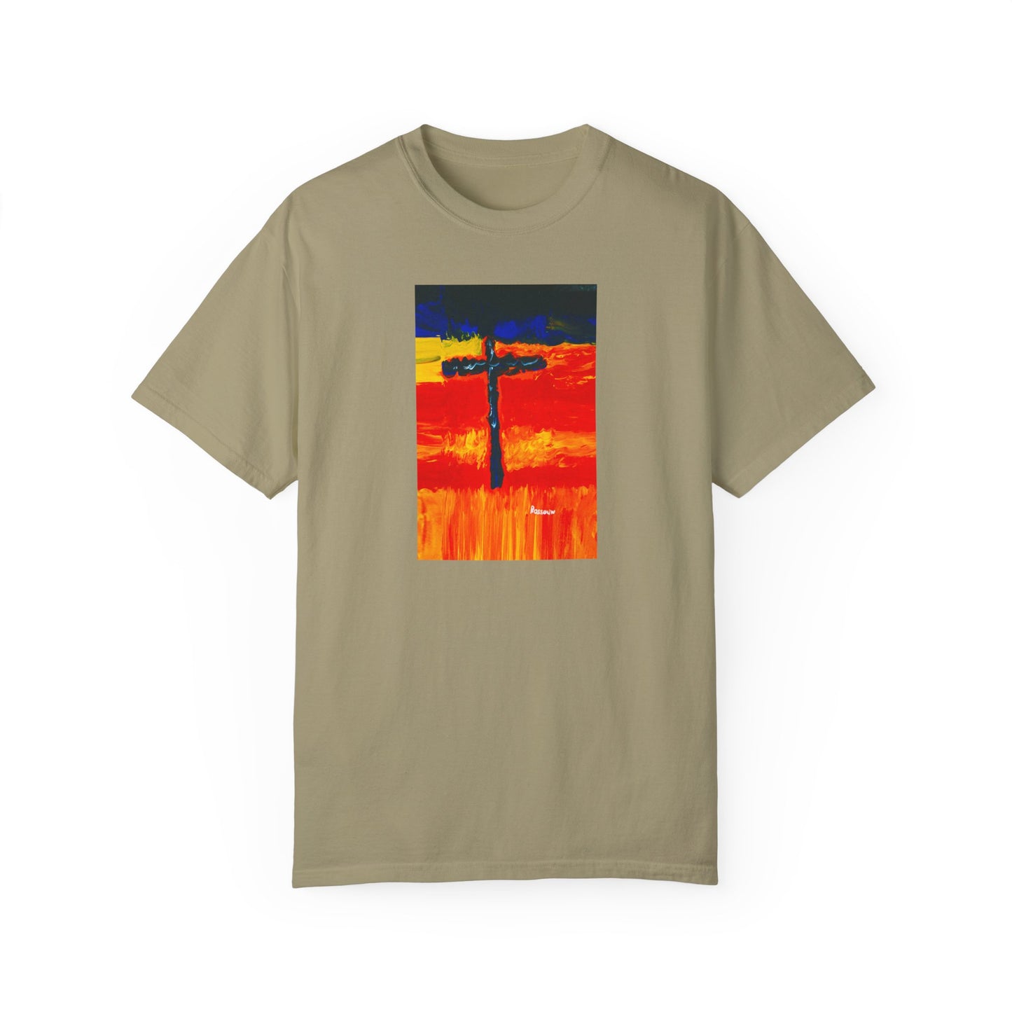 “Rainbow Warrior - Spiritual Art Unisex Dyed T-Shirt – Comfort Colors 1717"