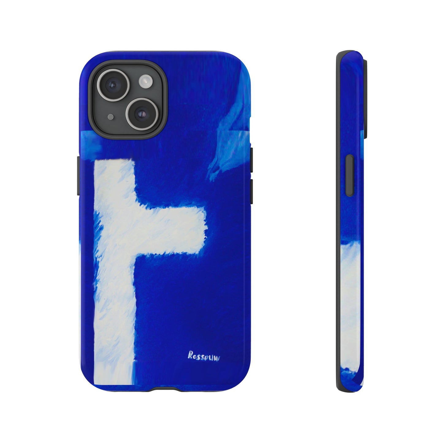 "Shadow Self - Premium Dual Layer Phone Case - Divine Cross"