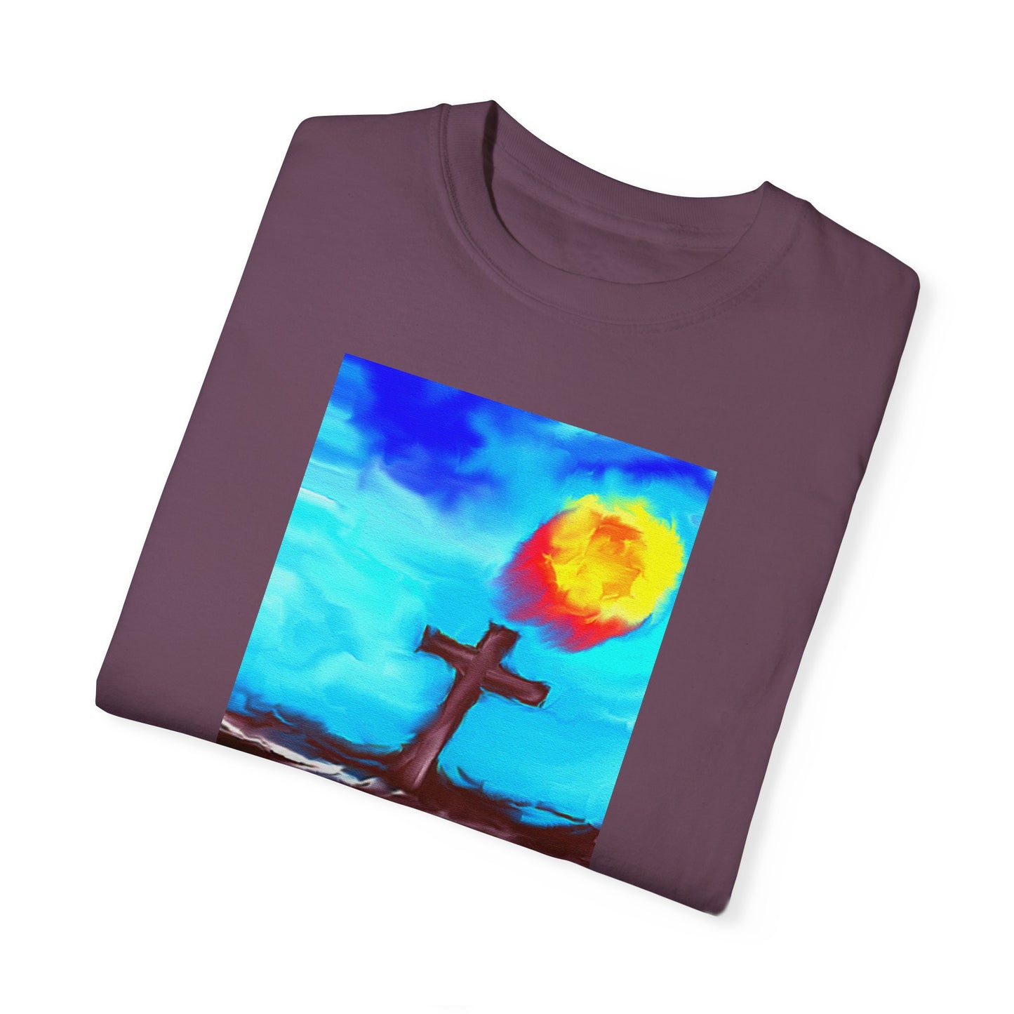 “Sunlight - Spiritual Art Unisex Dyed T-Shirt – Comfort Colors 1717"