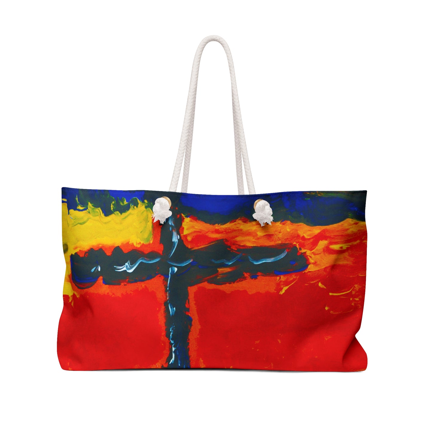 "Rainbow Warrior - Workouts and Travel Weekender Tote Bag"