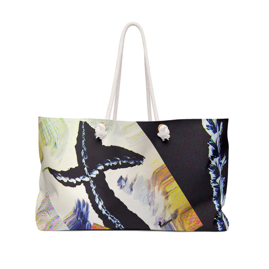 "Tribal Chief - Cross Art Tote Bag – Perfect for Workouts, and Travel"