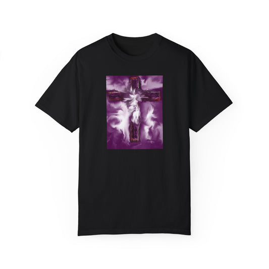 “Tears Of An Angel - Spiritual Art Unisex Dyed T-Shirt – Comfort Colors 1717"Unisex Garment-Dyed T-shirt