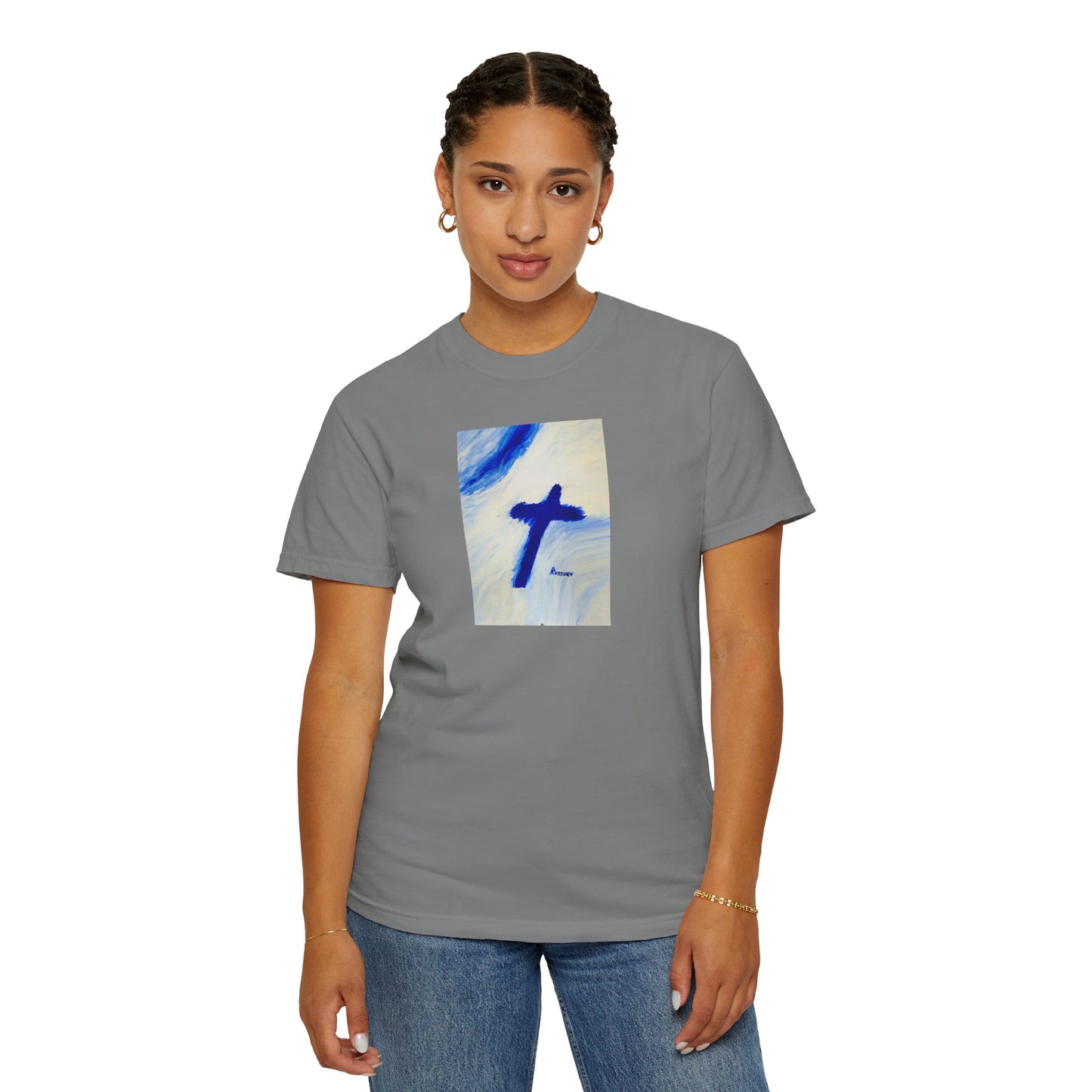 “Songbird - Spiritual Art Unisex Dyed T-Shirt – Comfort Colors 1717"