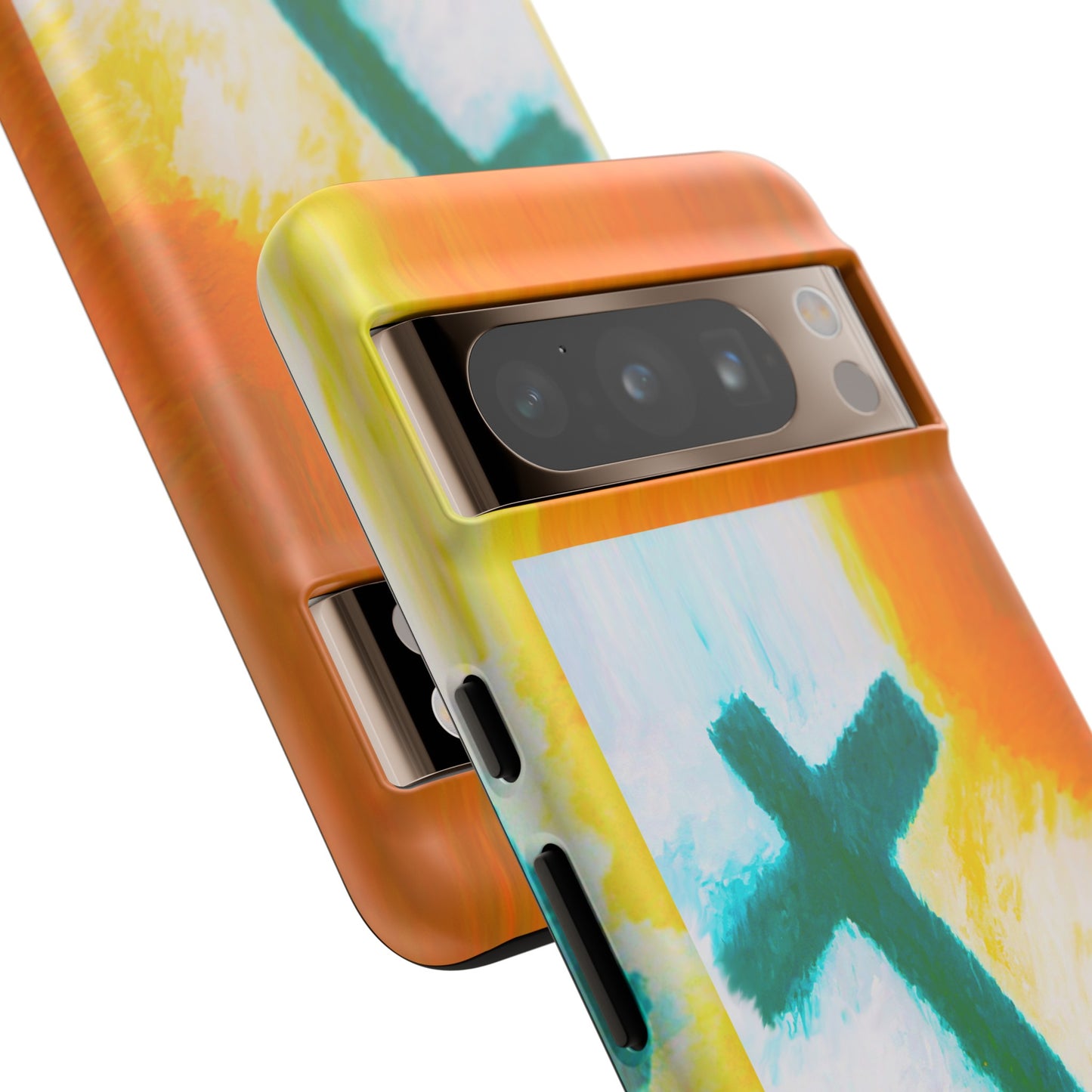 "Sunrise - Divine Cross Protective Phone Case"