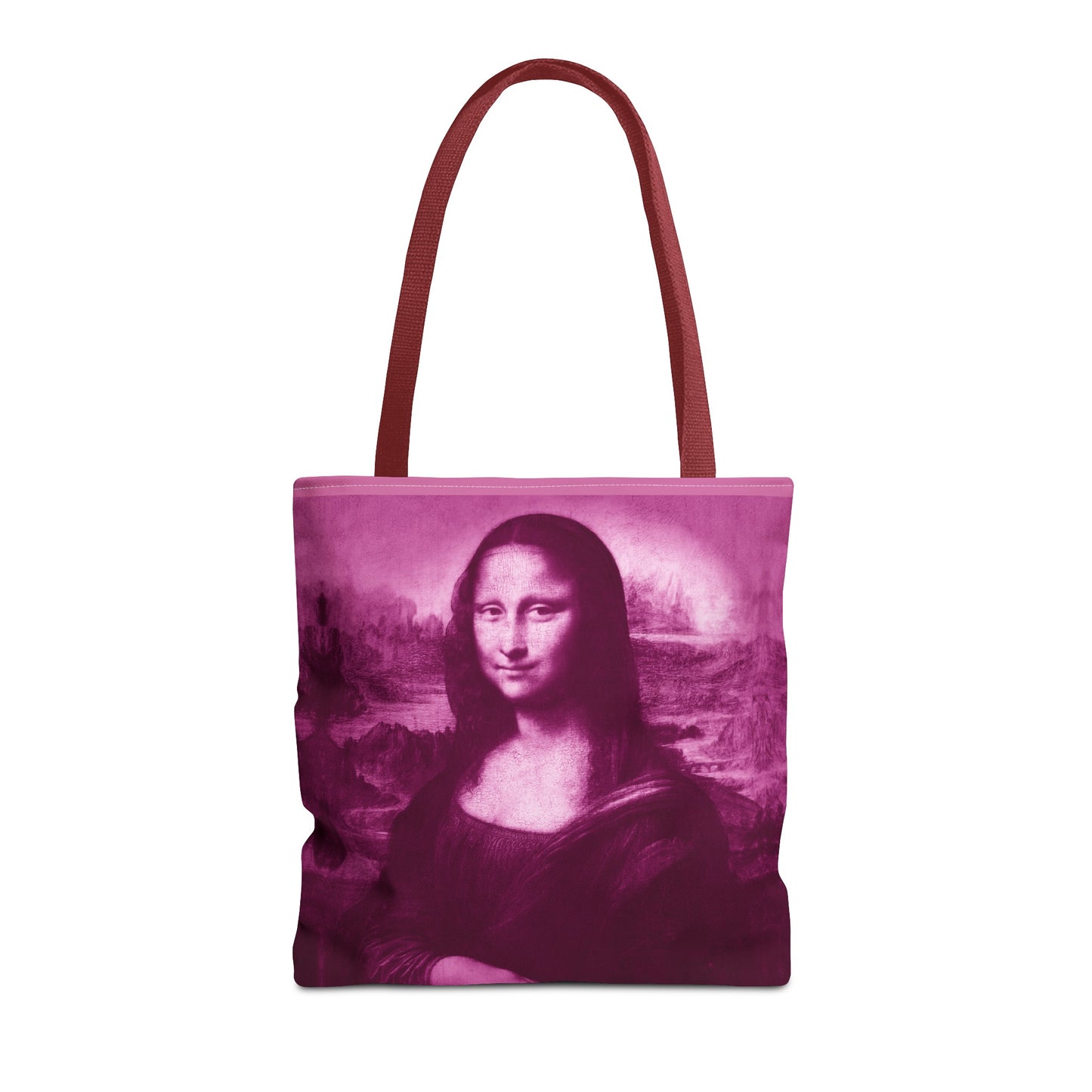 Mona Lisa (Pnk) Tote Bags: Stunning Designer Fashion