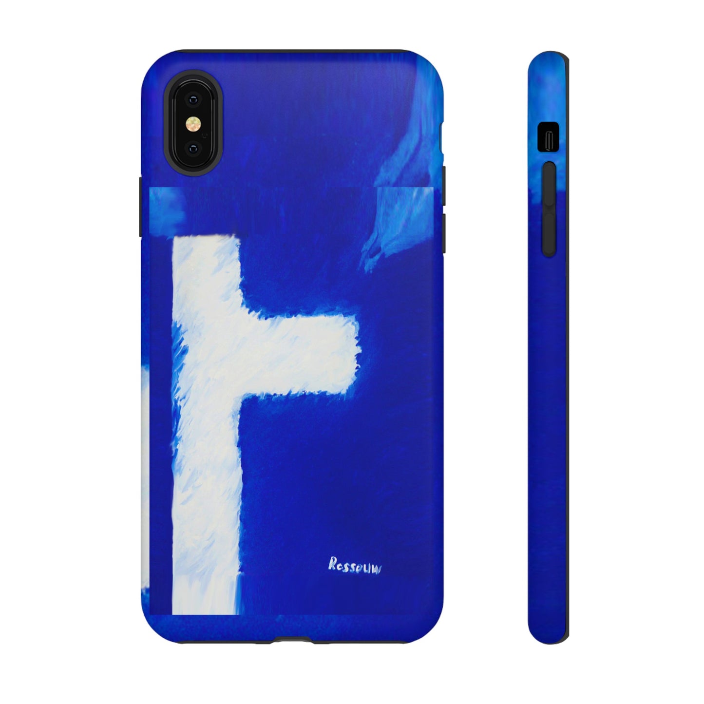 "Shadow Self - Premium Dual Layer Phone Case - Divine Cross"