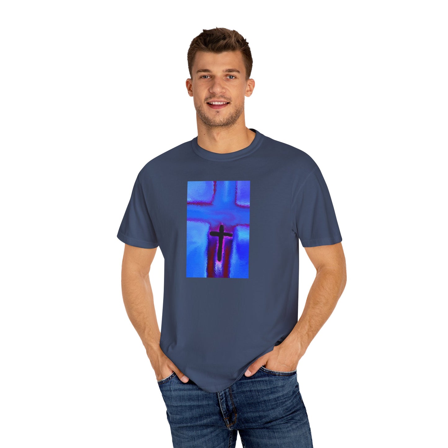 “Take Flight - Spiritual Art Unisex Dyed T-Shirt – Comfort Colors 1717"