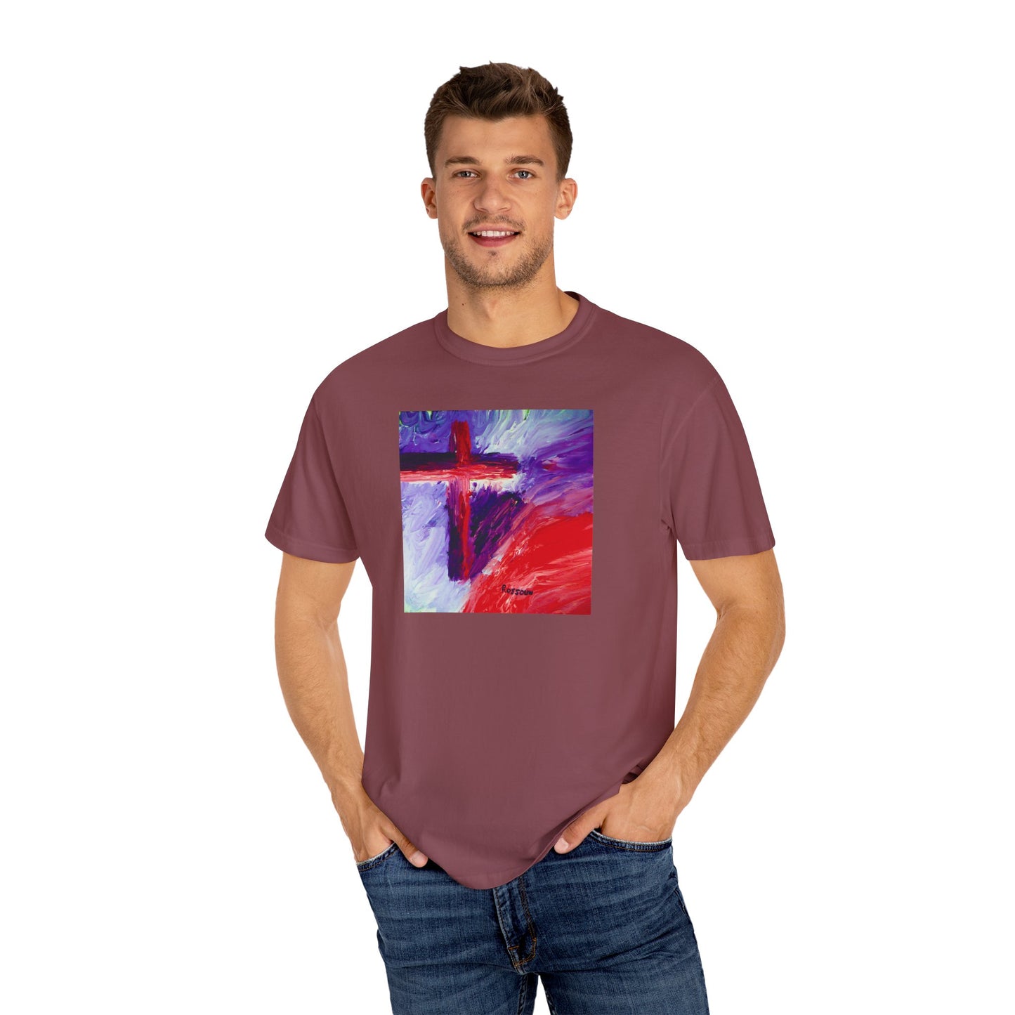 “Candy Skies - Spiritual Art Unisex Dyed T-Shirt – Comfort Colors 1717"