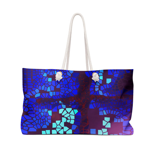 "Reflections - Weekender Tote Bag – Perfect for Yoga, Workouts, and Travel"