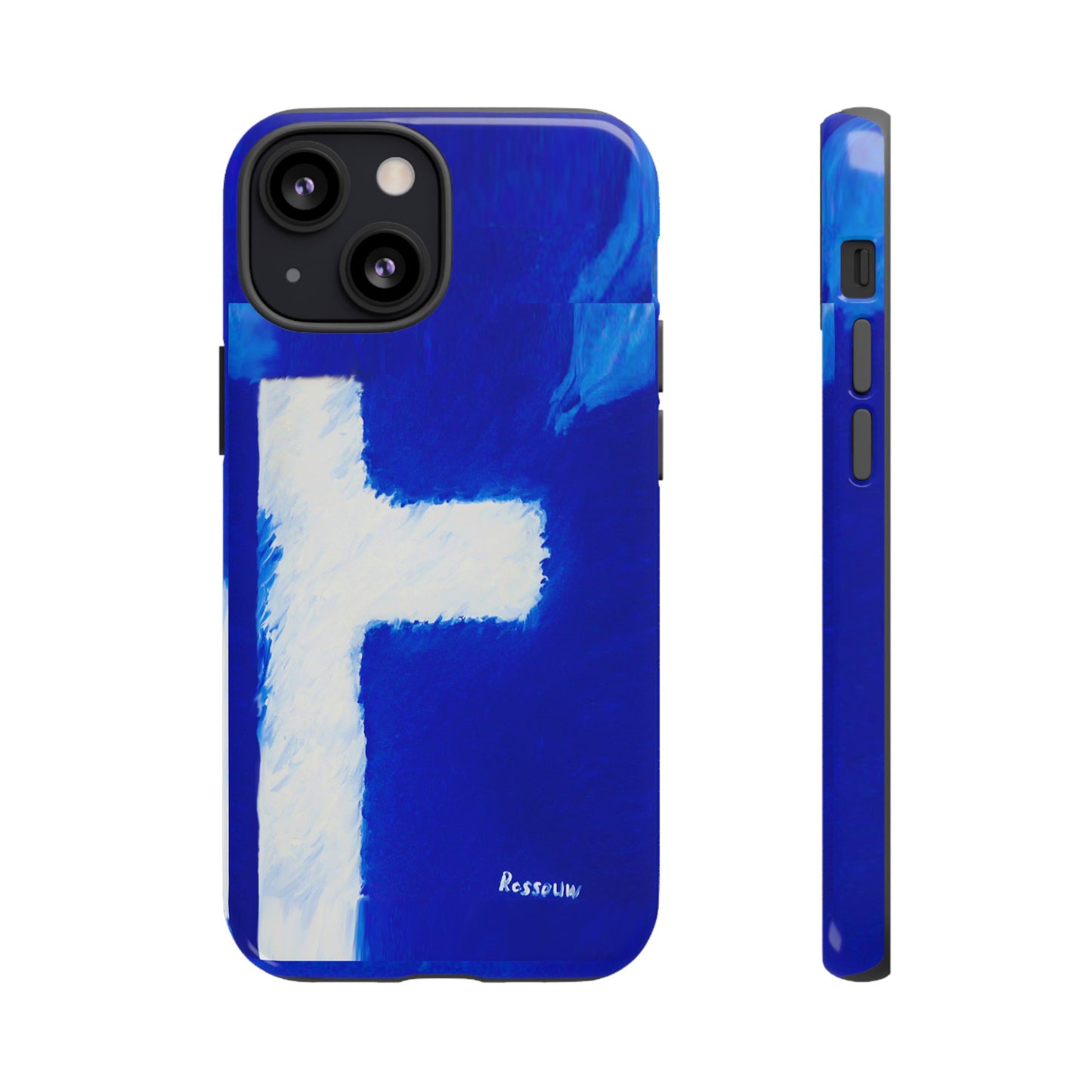 "Shadow Self - Premium Dual Layer Phone Case - Divine Cross"