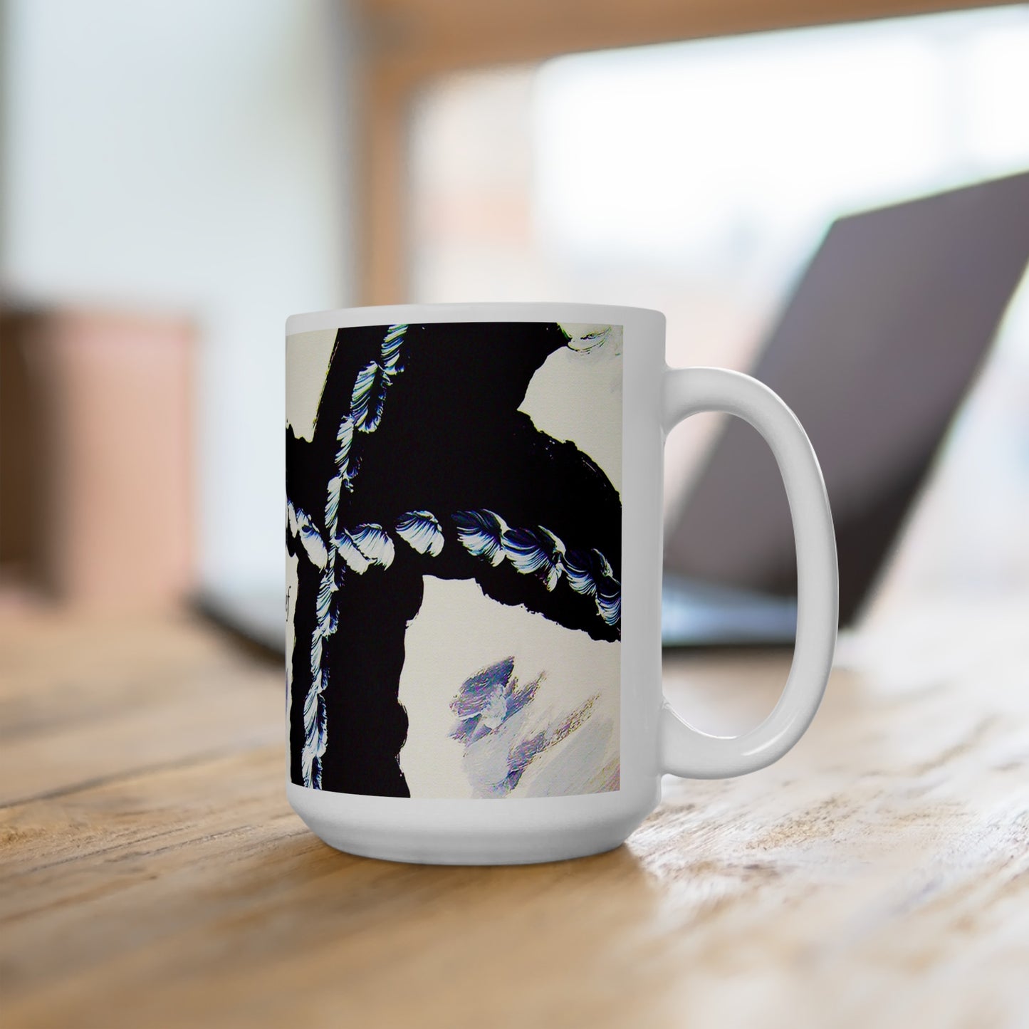 Tribal Chief - Inspirational Cross Art Ceramic Mugs – Start Your Day Right