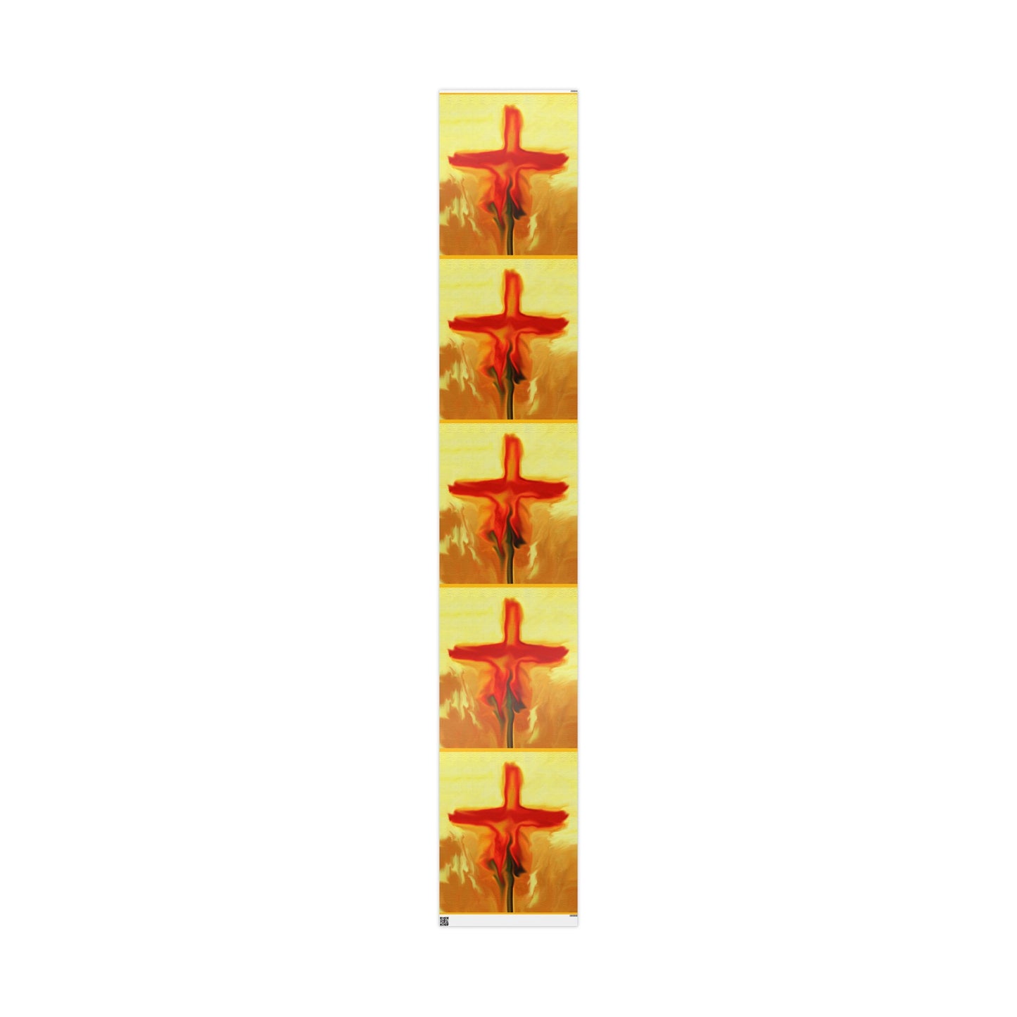 “Rose Petals - Christmas Cross Gifts - Wrapping Paper"