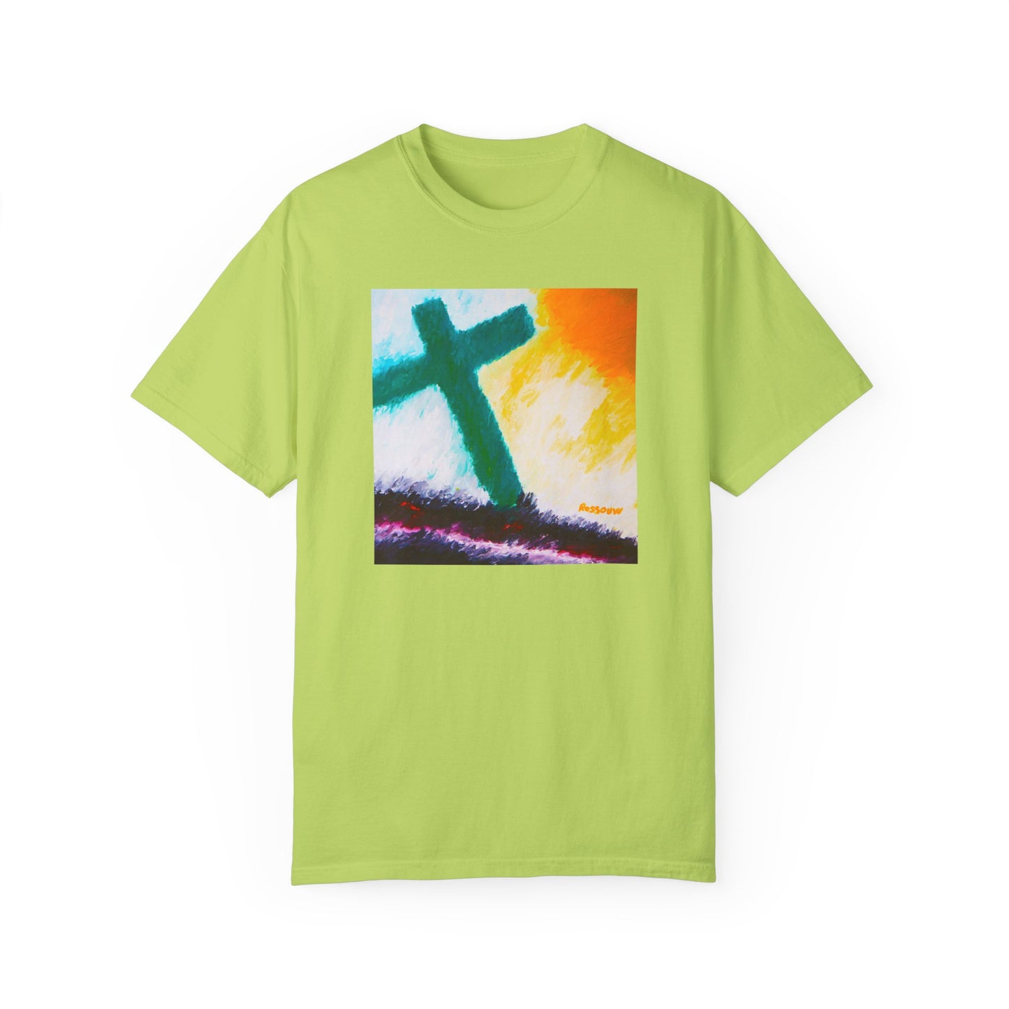 “Sunrise - Spiritual Art Unisex Dyed T-Shirt – Comfort Colors 1717"