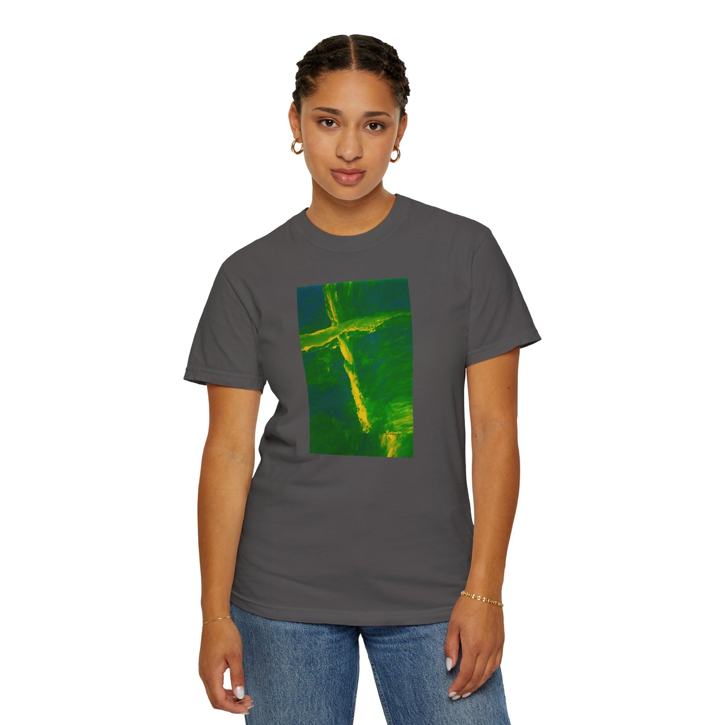 light Of The Heart - Unisex Art T-Shirt – Comfort Colors 1717