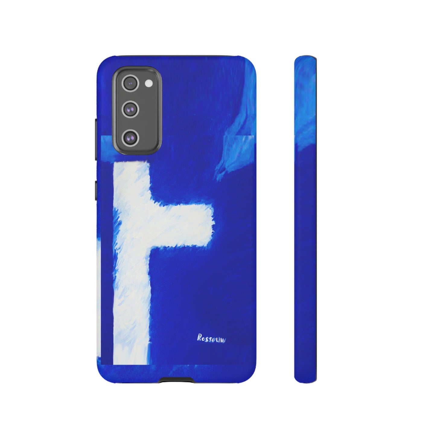 "Shadow Self - Premium Dual Layer Phone Case - Divine Cross"