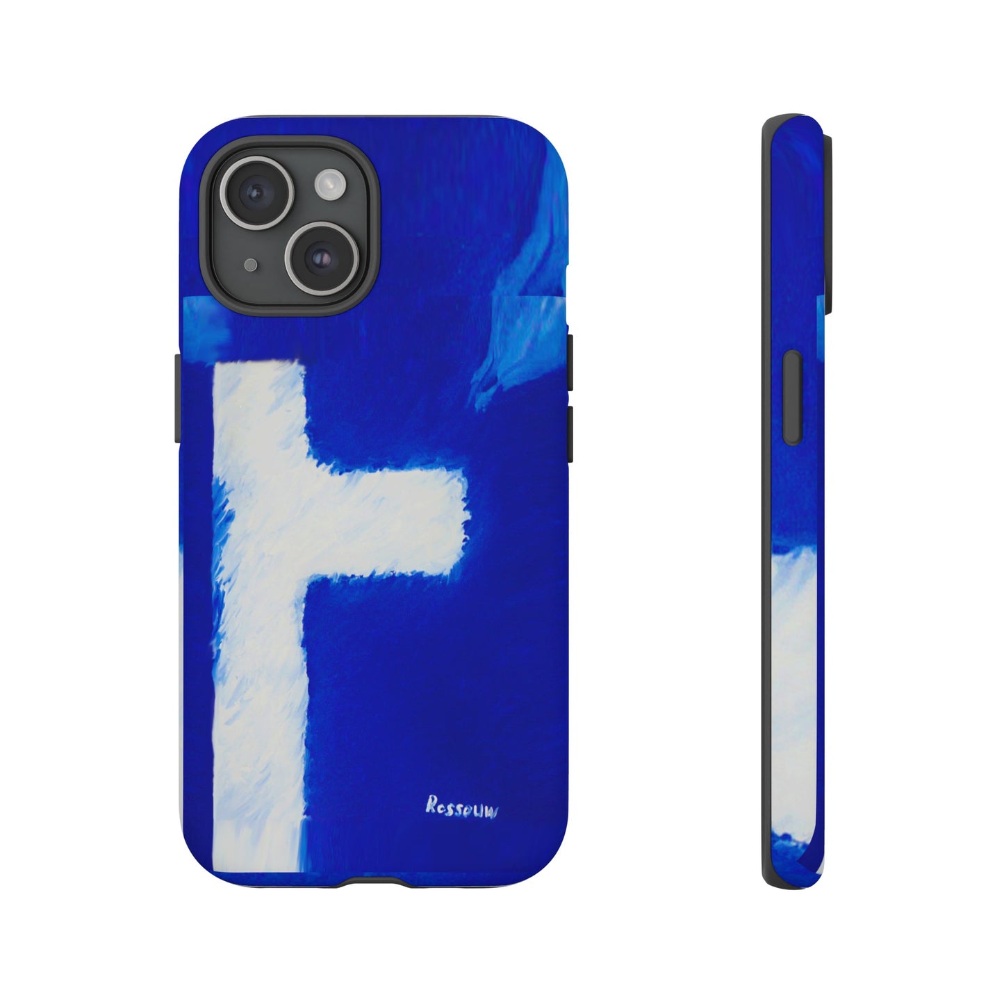 "Shadow Self - Premium Dual Layer Phone Case - Divine Cross"