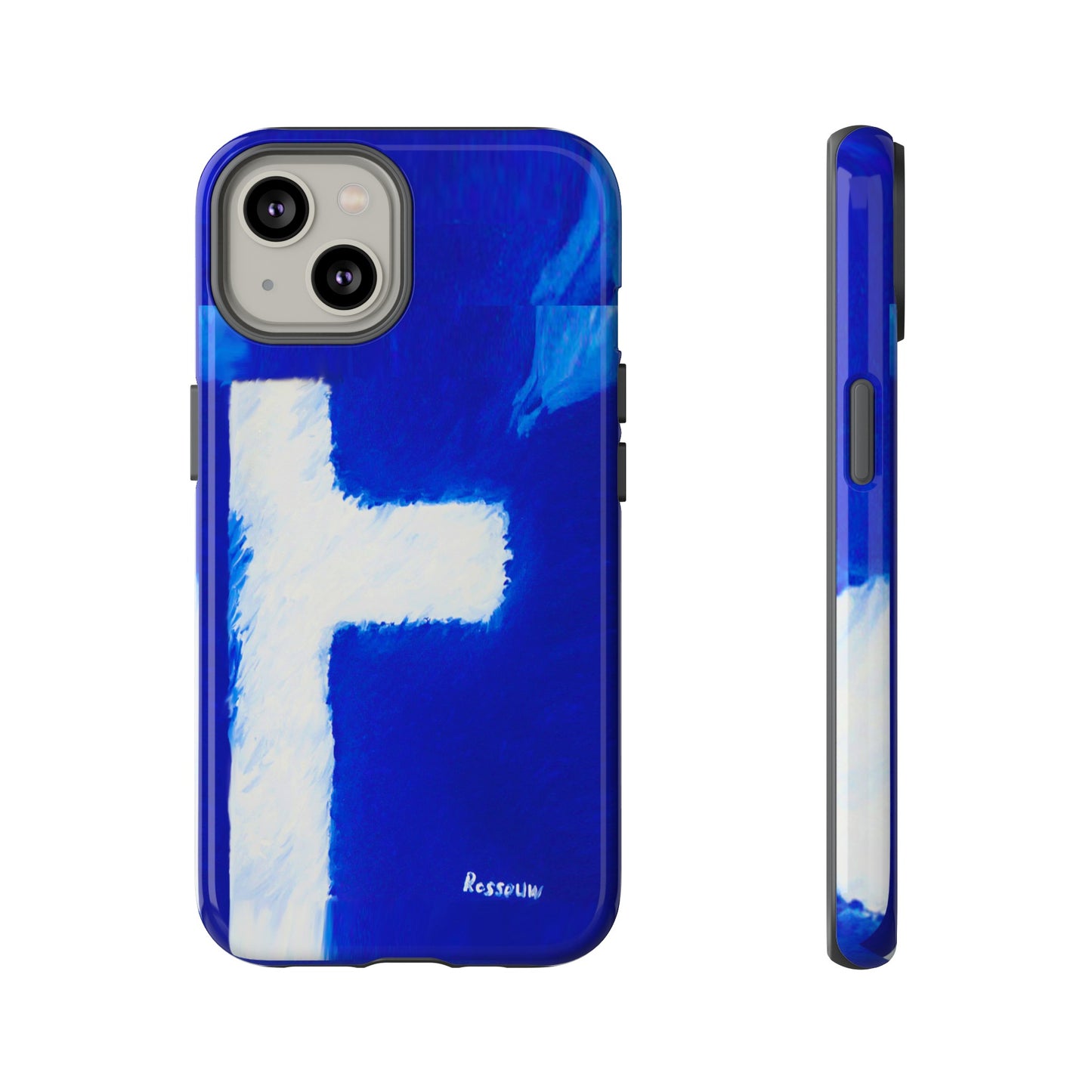 "Shadow Self - Premium Dual Layer Phone Case - Divine Cross"