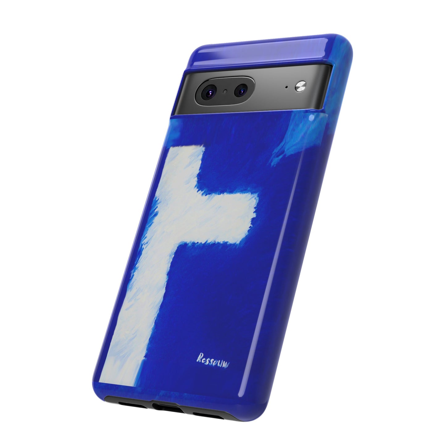 "Shadow Self - Premium Dual Layer Phone Case - Divine Cross"