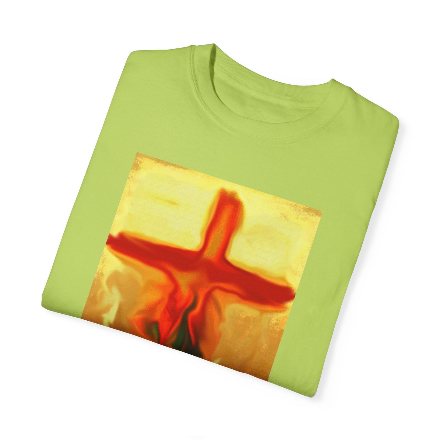 “Rose Petals - Spiritual Art Unisex Dyed T-Shirt – Comfort Colors 1717"