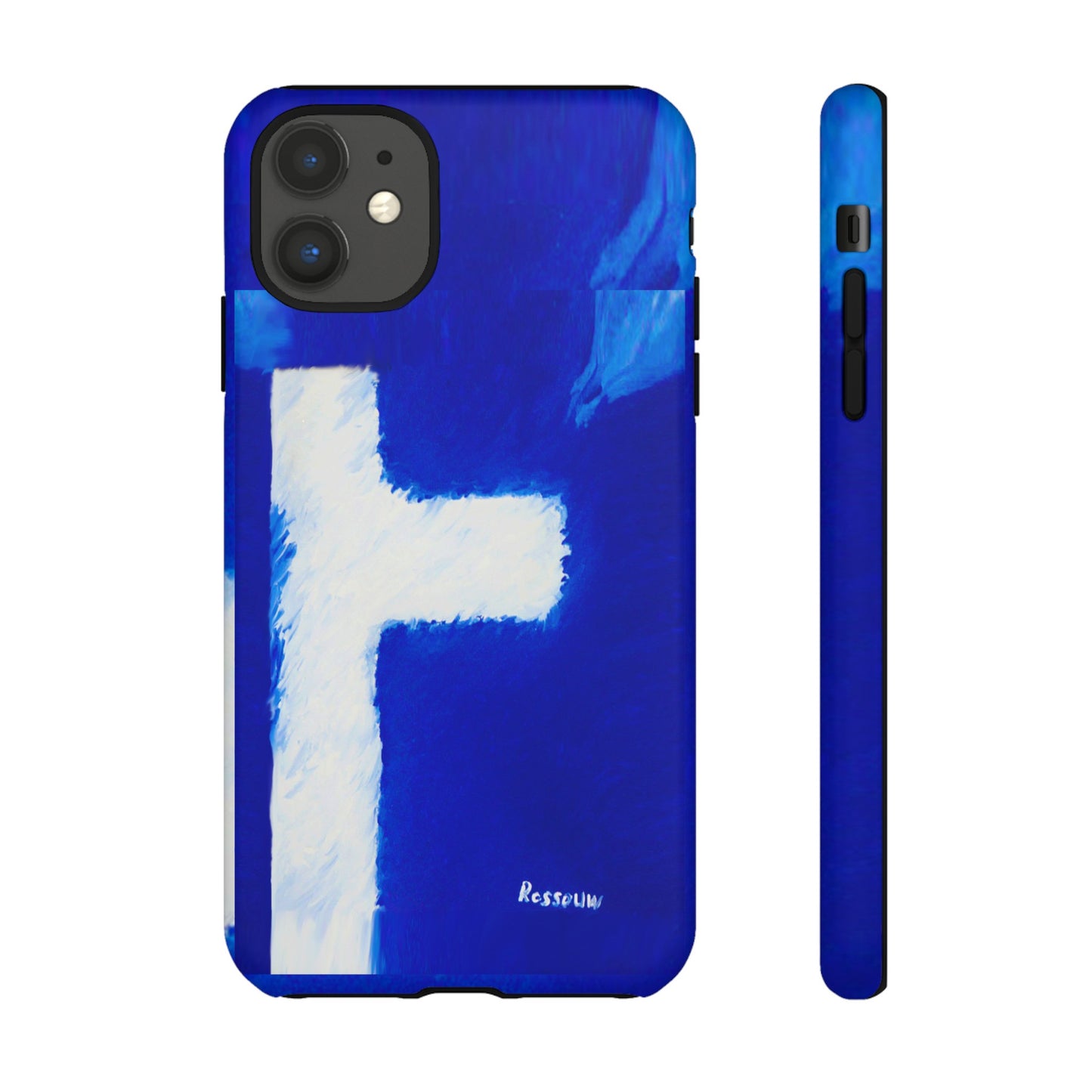 "Shadow Self - Premium Dual Layer Phone Case - Divine Cross"