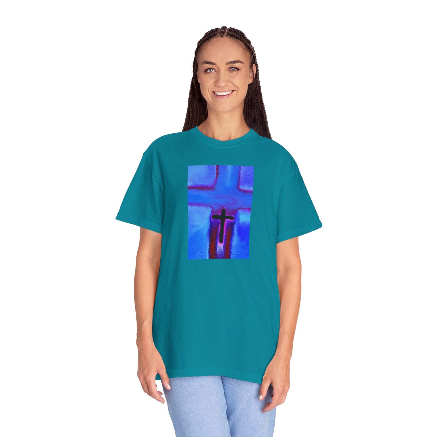 “Take Flight - Spiritual Art Unisex Dyed T-Shirt – Comfort Colors 1717"