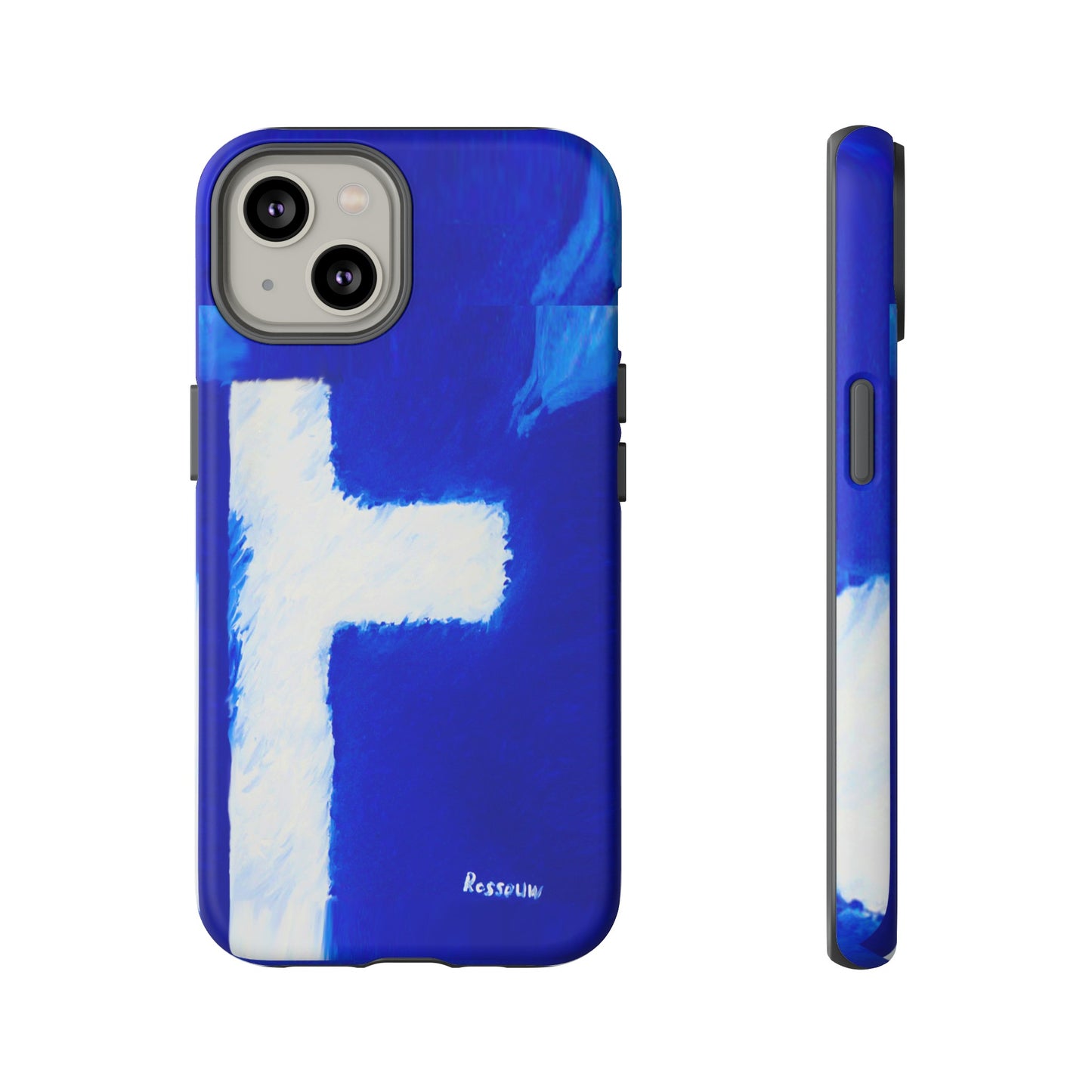 "Shadow Self - Premium Dual Layer Phone Case - Divine Cross"