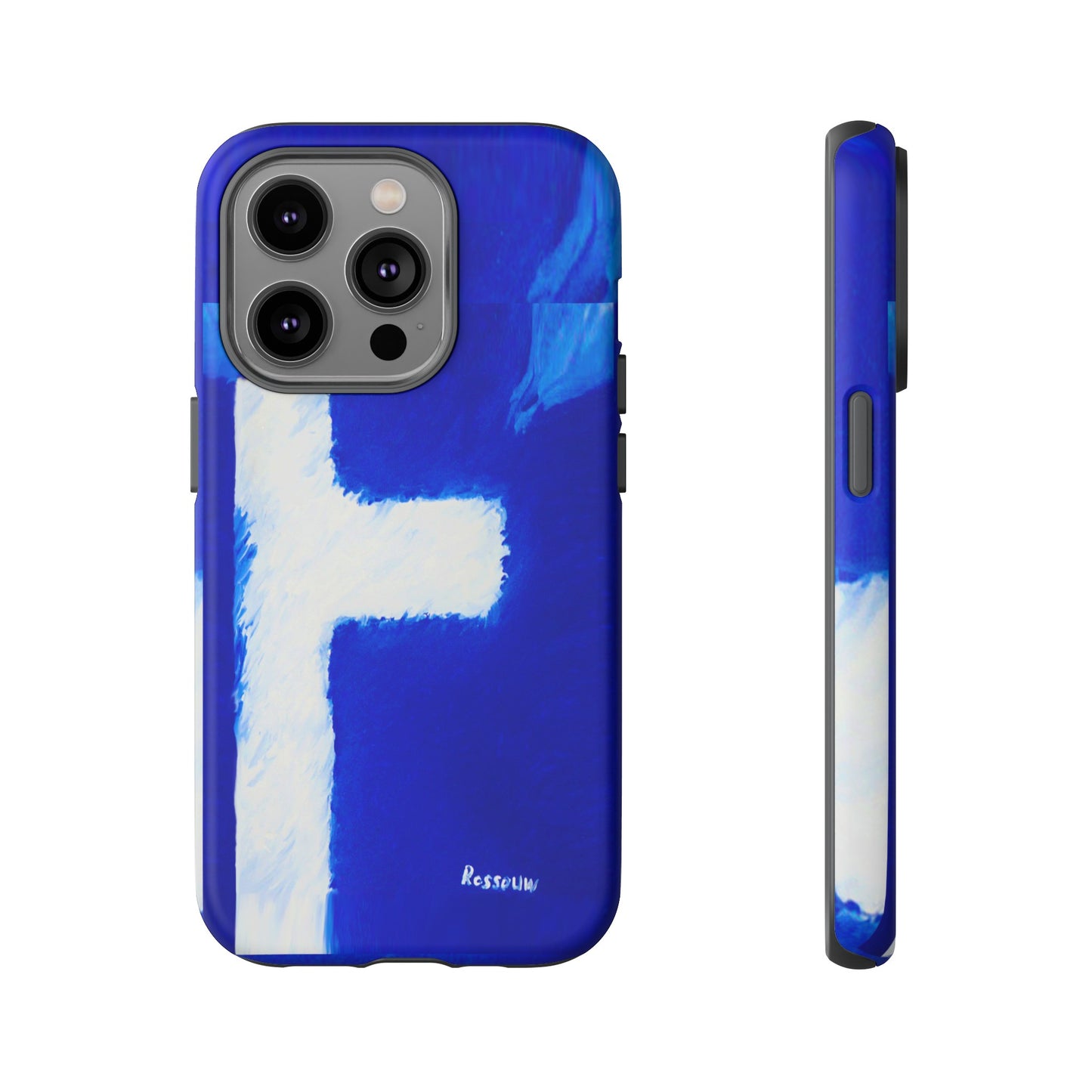 "Shadow Self - Premium Dual Layer Phone Case - Divine Cross"