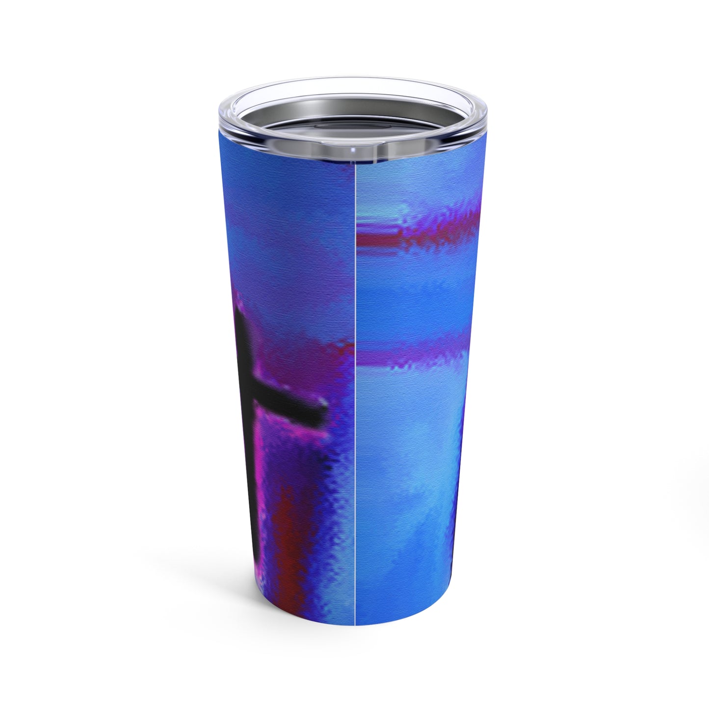 "Take Flight - Sacred Cross Art Tumbler by Rossouw – 20oz Stainless Steel Spiritual Drinkware"