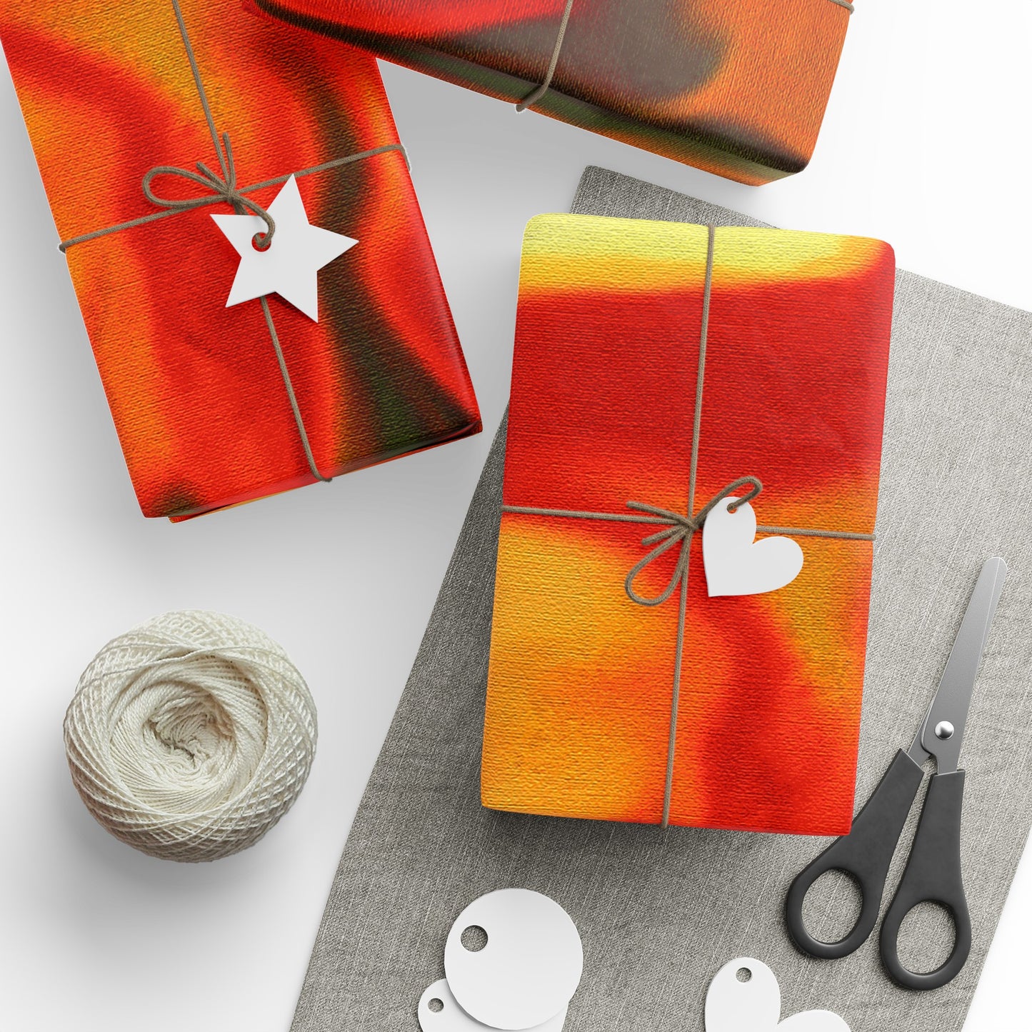 “Rose Petals - Christmas Cross Gifts - Wrapping Paper"