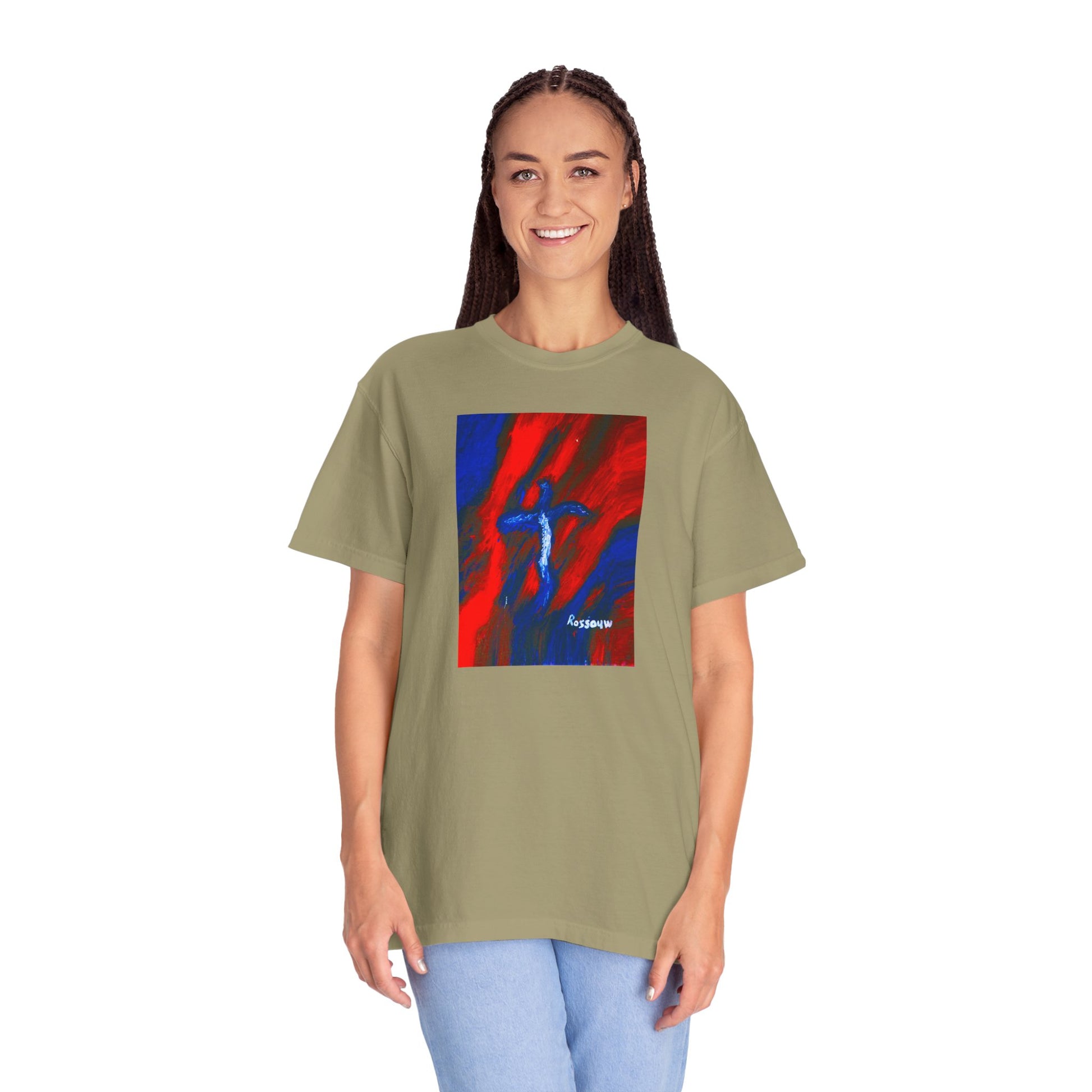 Shadow Dancer - Spiritual Art Unisex Dyed T-Shirt – Comfort Colors