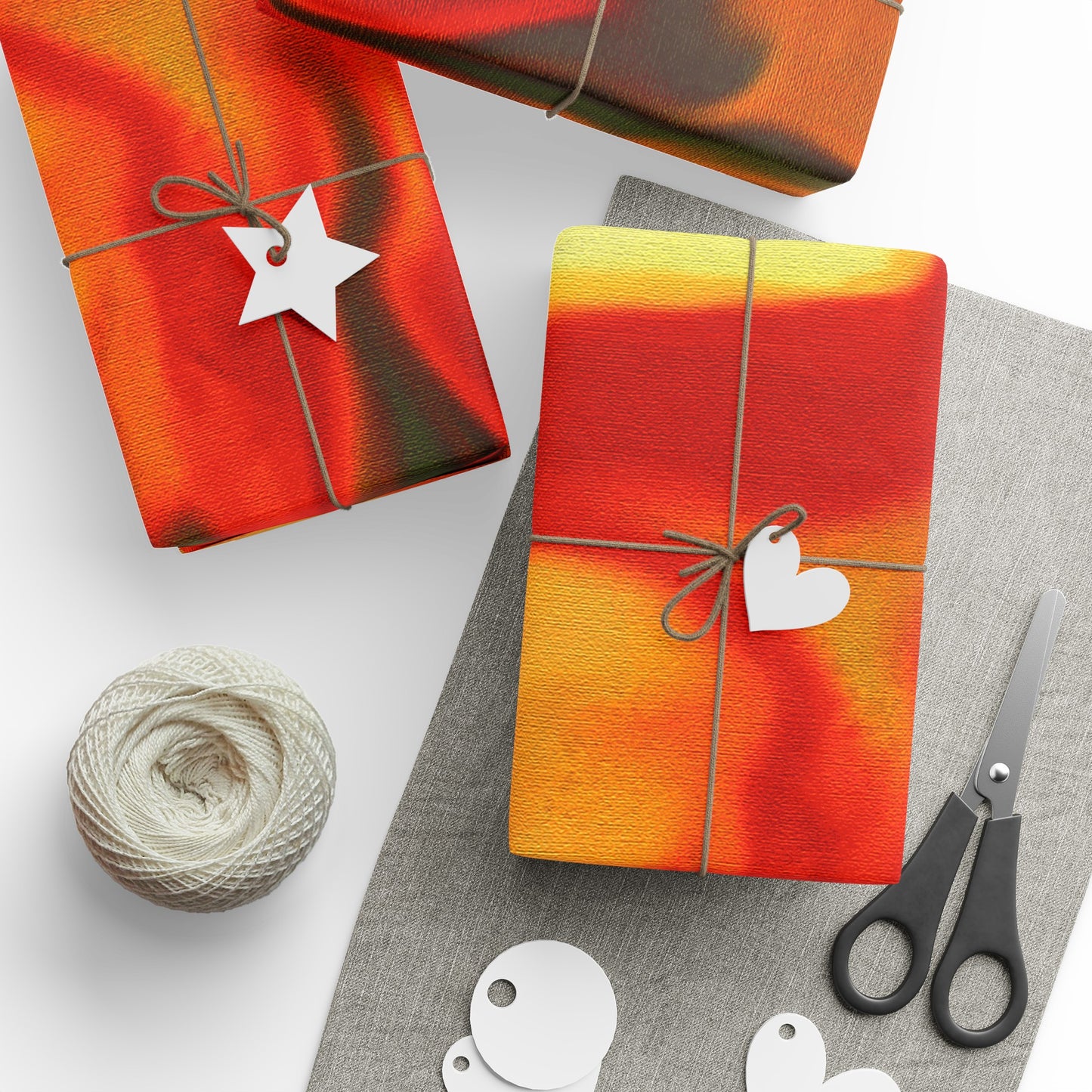 “Rose Petals - Christmas Cross Gifts - Wrapping Paper"