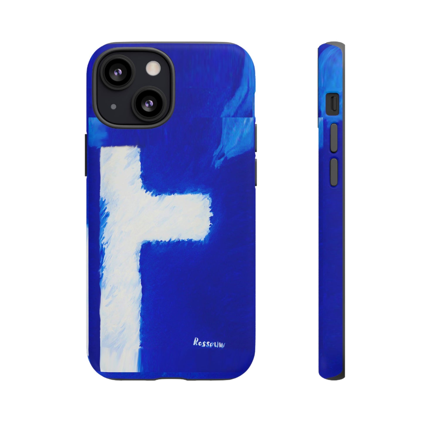 "Shadow Self - Premium Dual Layer Phone Case - Divine Cross"