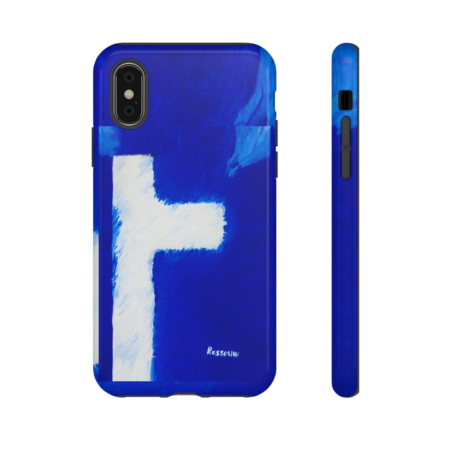 "Shadow Self - Premium Dual Layer Phone Case - Divine Cross"