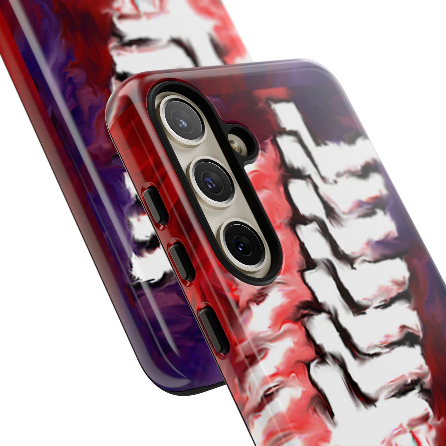 "Beyond The Shadows - Cross Phone Case With Dual Layer Protection"