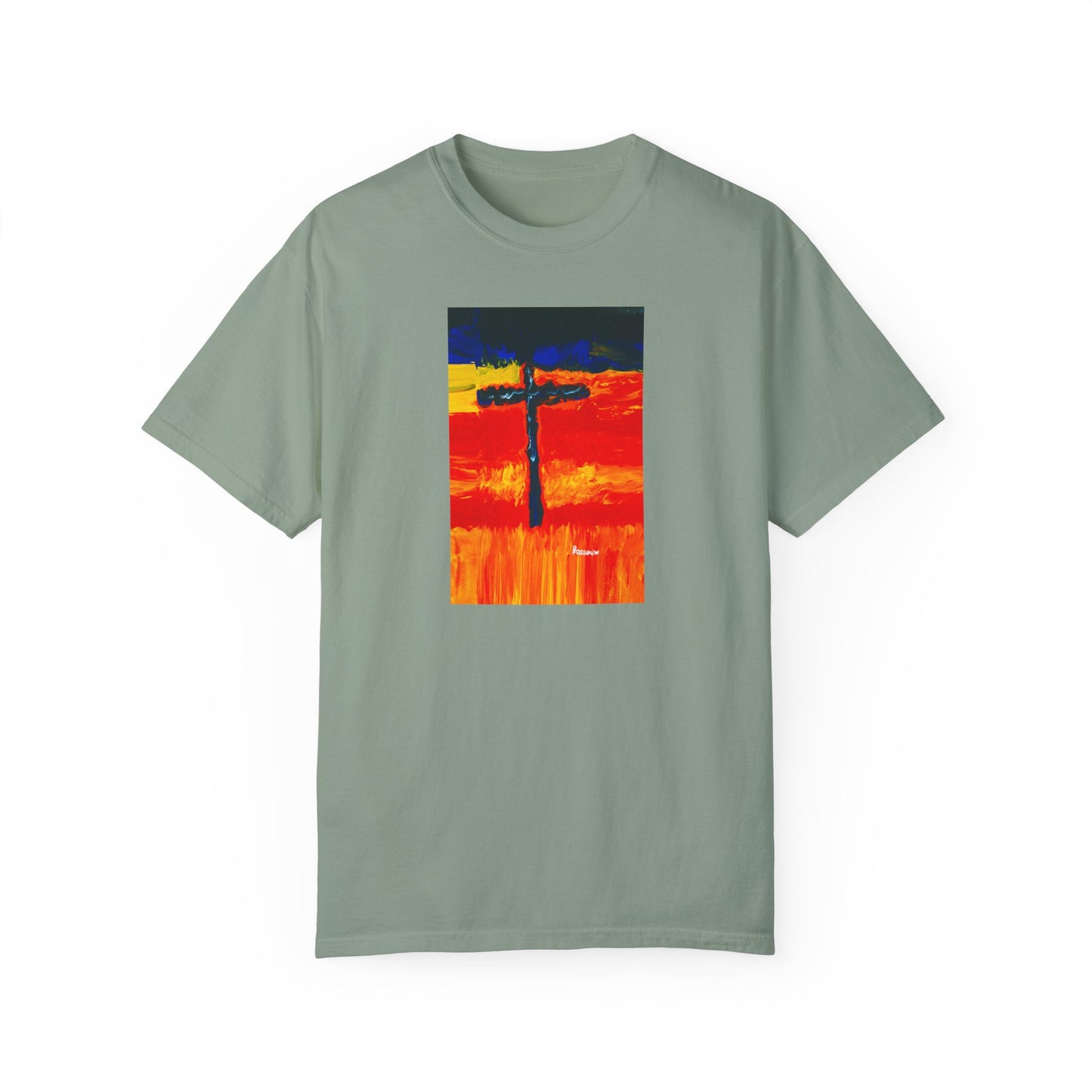 “Rainbow Warrior - Spiritual Art Unisex Dyed T-Shirt – Comfort Colors 1717"