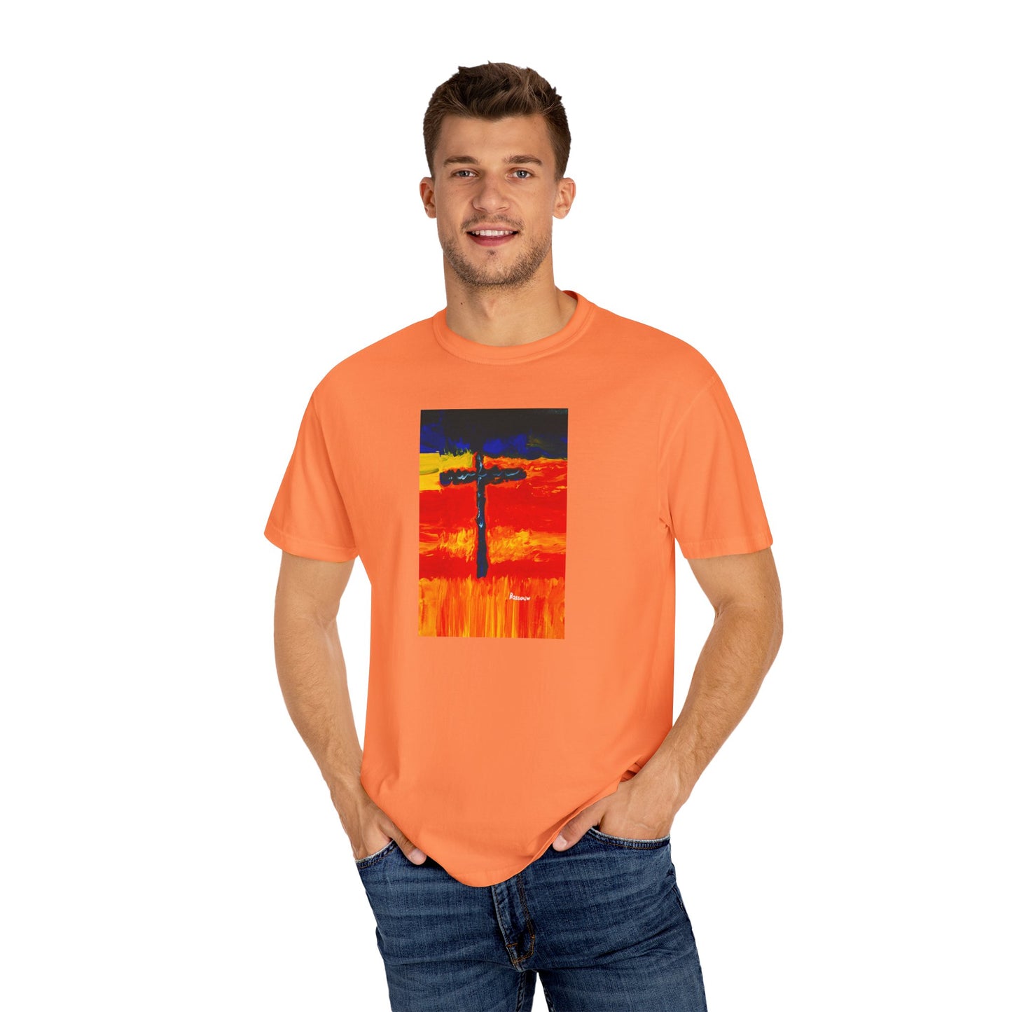 “Rainbow Warrior - Spiritual Art Unisex Dyed T-Shirt – Comfort Colors 1717"