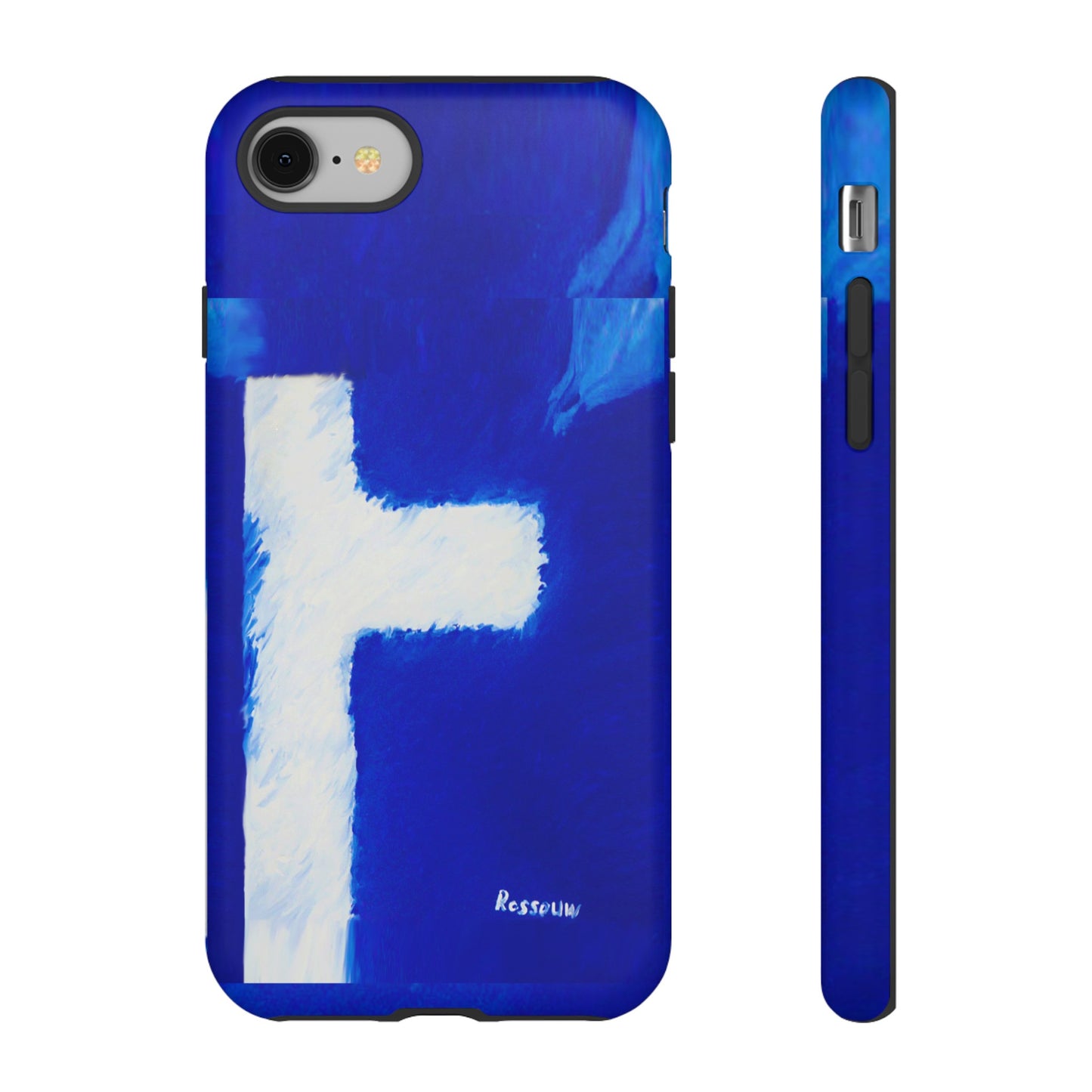 "Shadow Self - Premium Dual Layer Phone Case - Divine Cross"