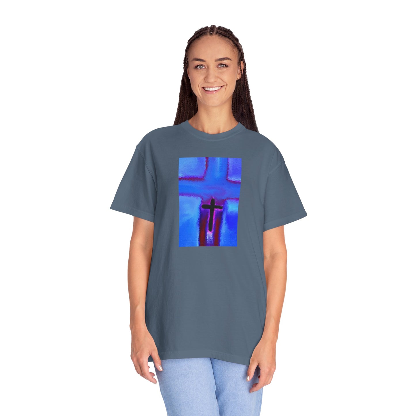 “Take Flight - Spiritual Art Unisex Dyed T-Shirt – Comfort Colors 1717"