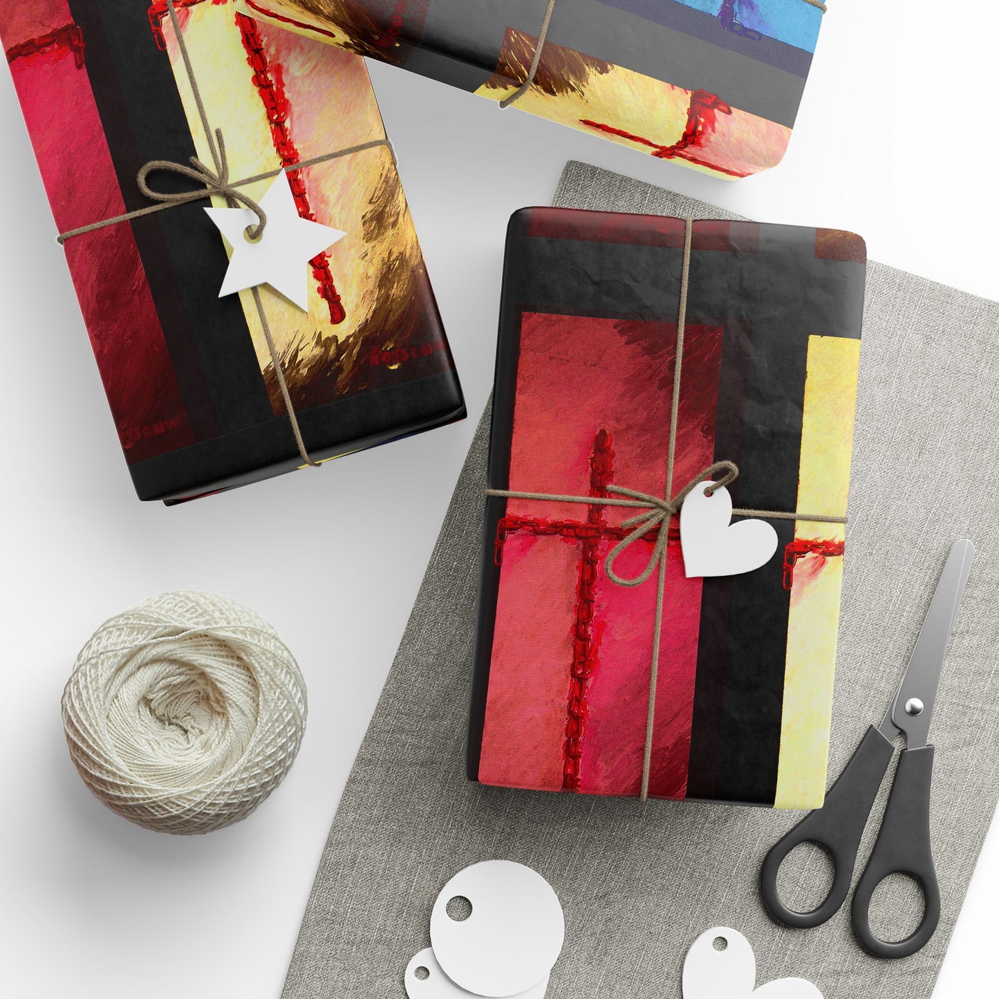 “Three Souls - Christmas Faith Gifts - Wrapping Paper"