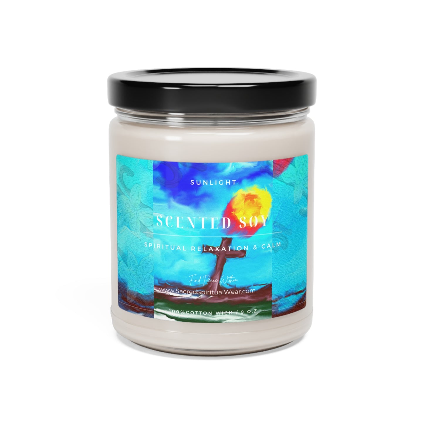 "Sunlight - Inspirational Soy Scented Candles, 9oz"