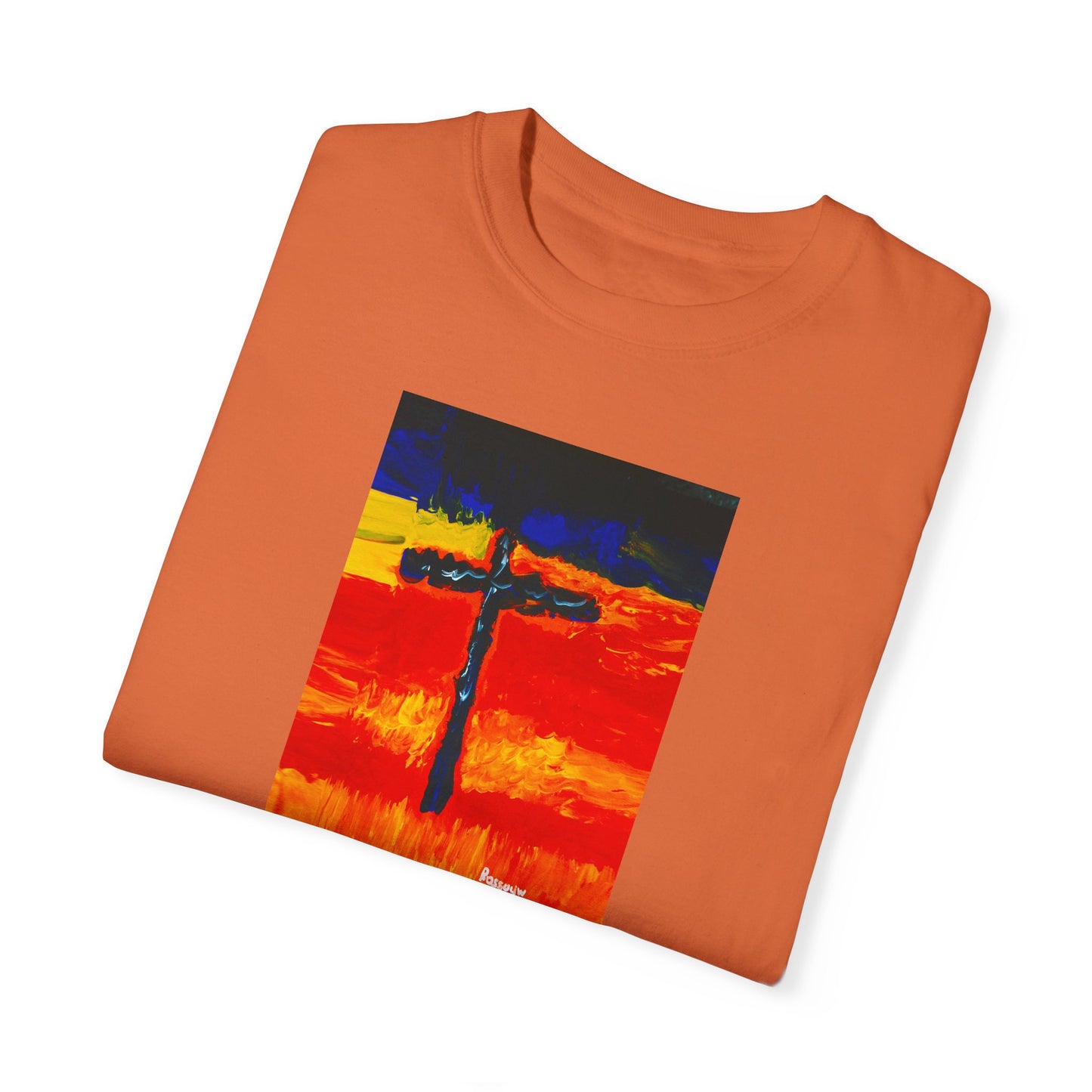 “Rainbow Warrior - Spiritual Art Unisex Dyed T-Shirt – Comfort Colors 1717"