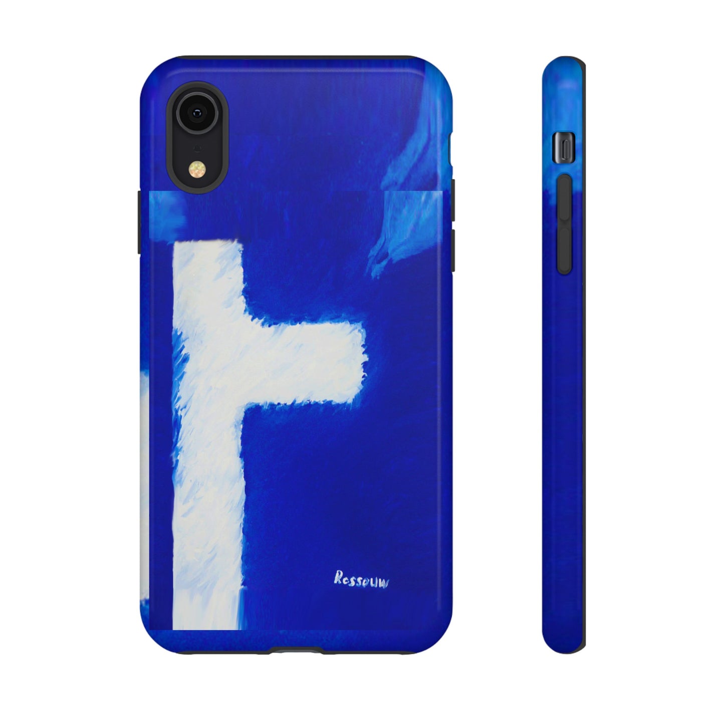 "Shadow Self - Premium Dual Layer Phone Case - Divine Cross"