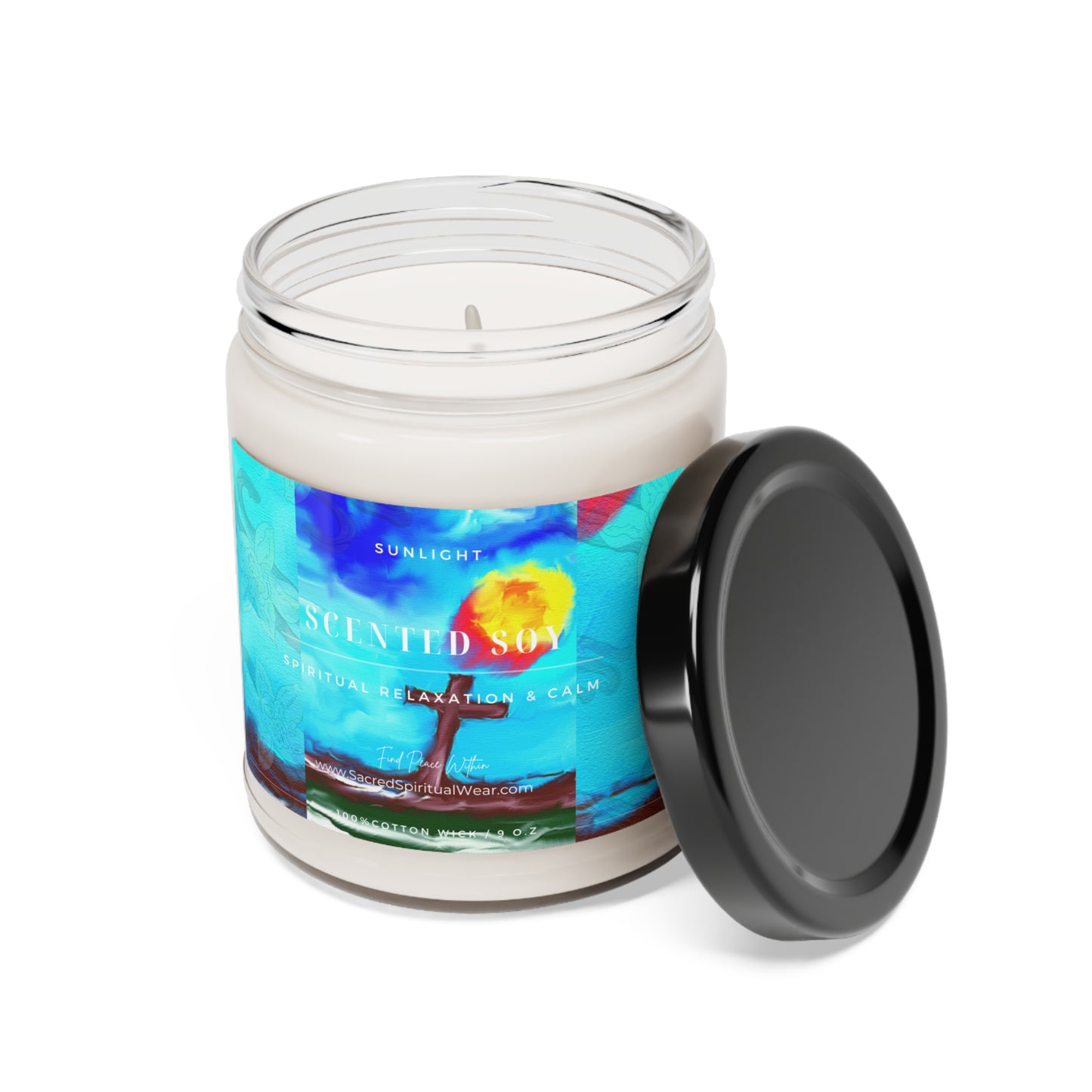 "Sunlight - Inspirational Soy Scented Candles, 9oz"