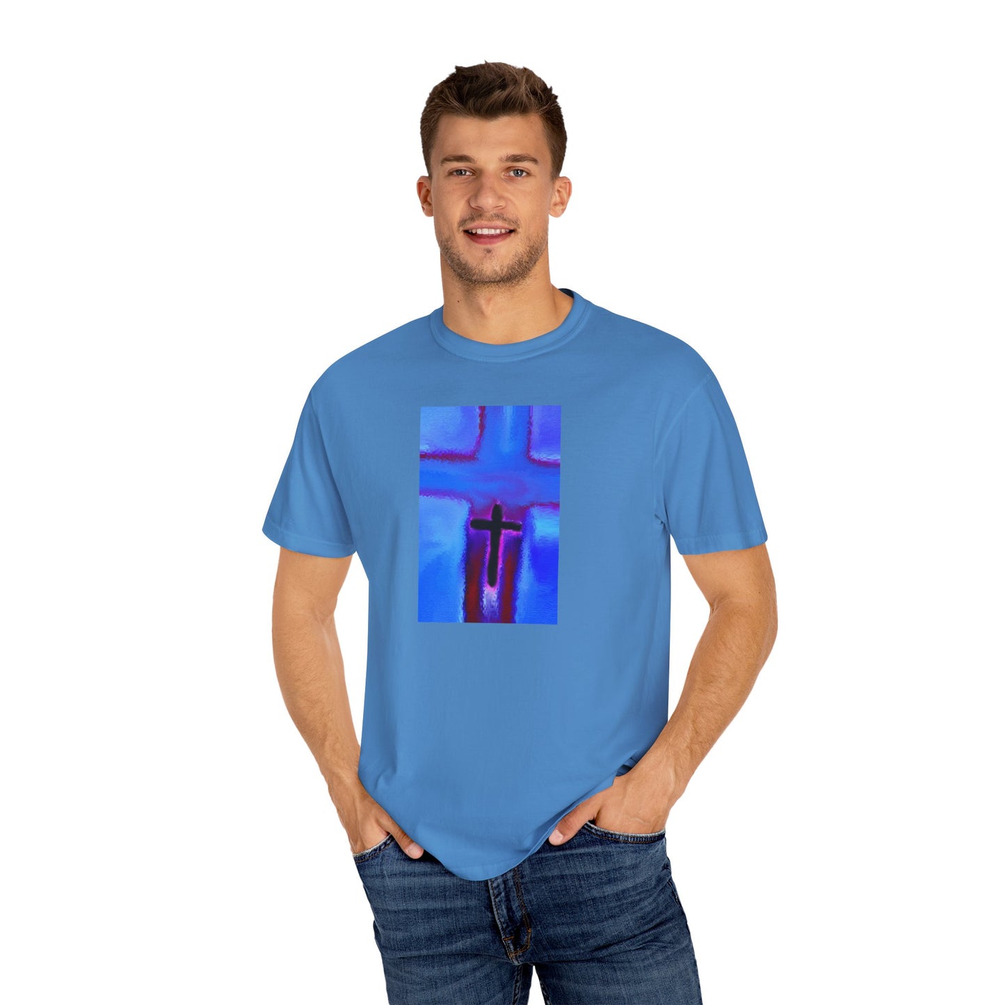 “Take Flight - Spiritual Art Unisex Dyed T-Shirt – Comfort Colors 1717"