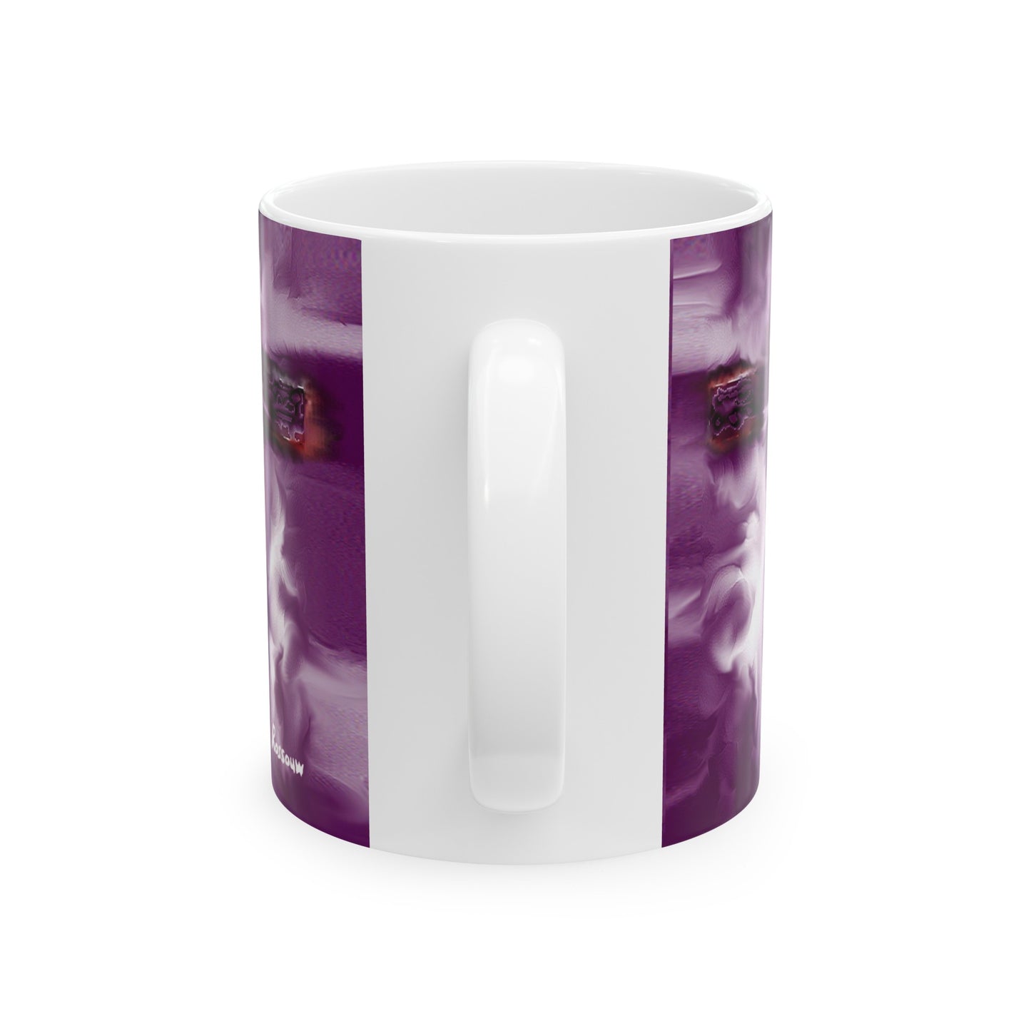 Tears Of An Angel - Inspirational Cross Art Ceramic Mugs – Start Your Day Right