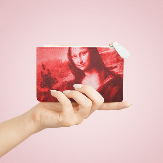 Mona Lisa (Red) Mini Clutch Bag: Fashion Flair