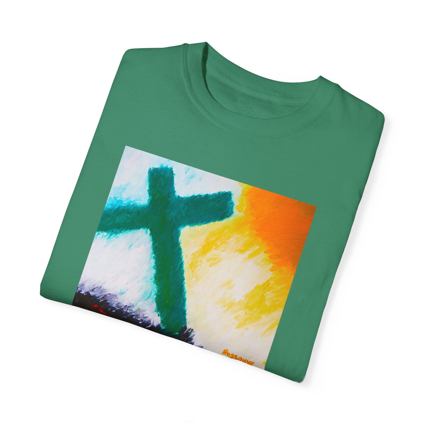 “Sunrise - Spiritual Art Unisex Dyed T-Shirt – Comfort Colors 1717"