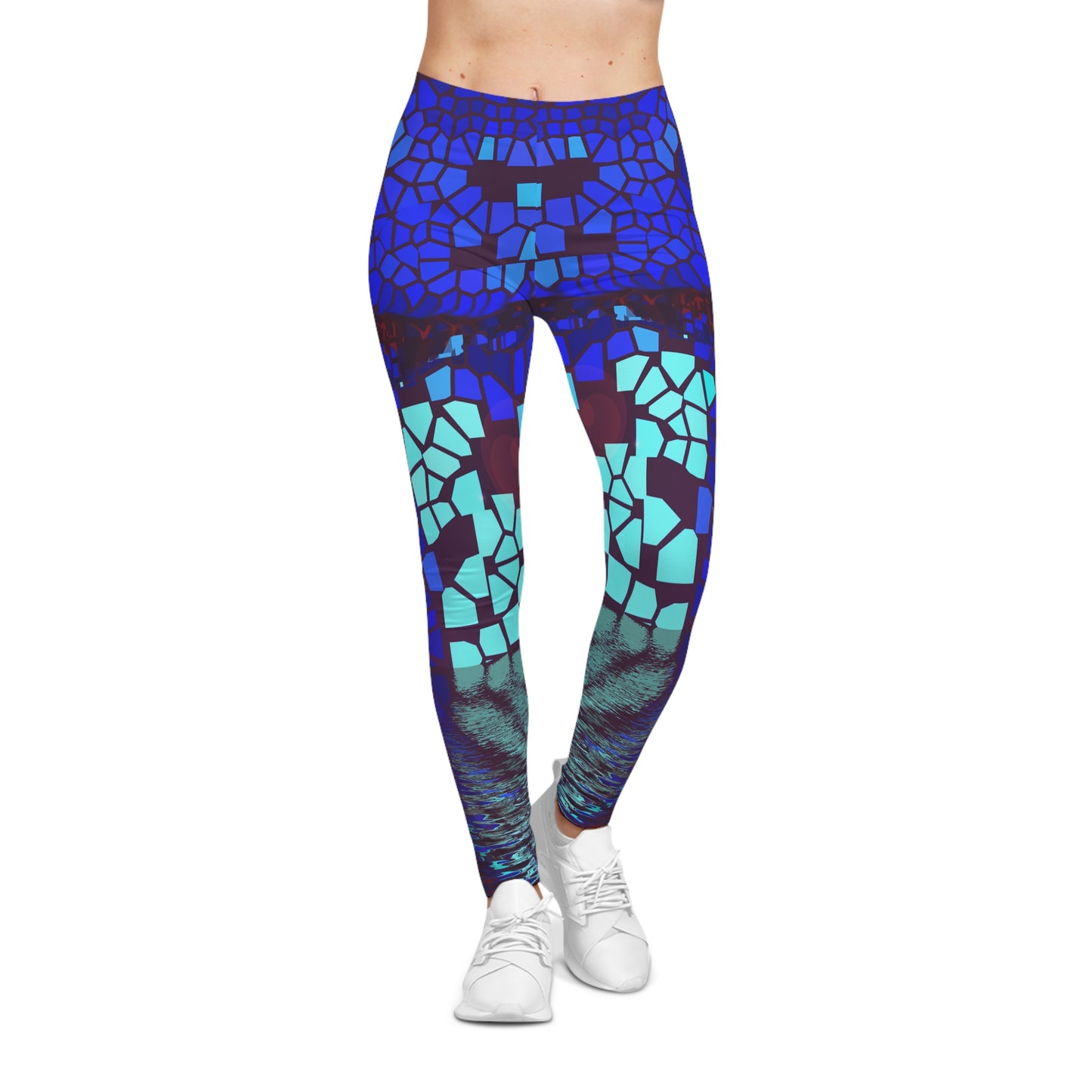 "Reflections - Women's Casual Leggings for Yoga Workouts,"